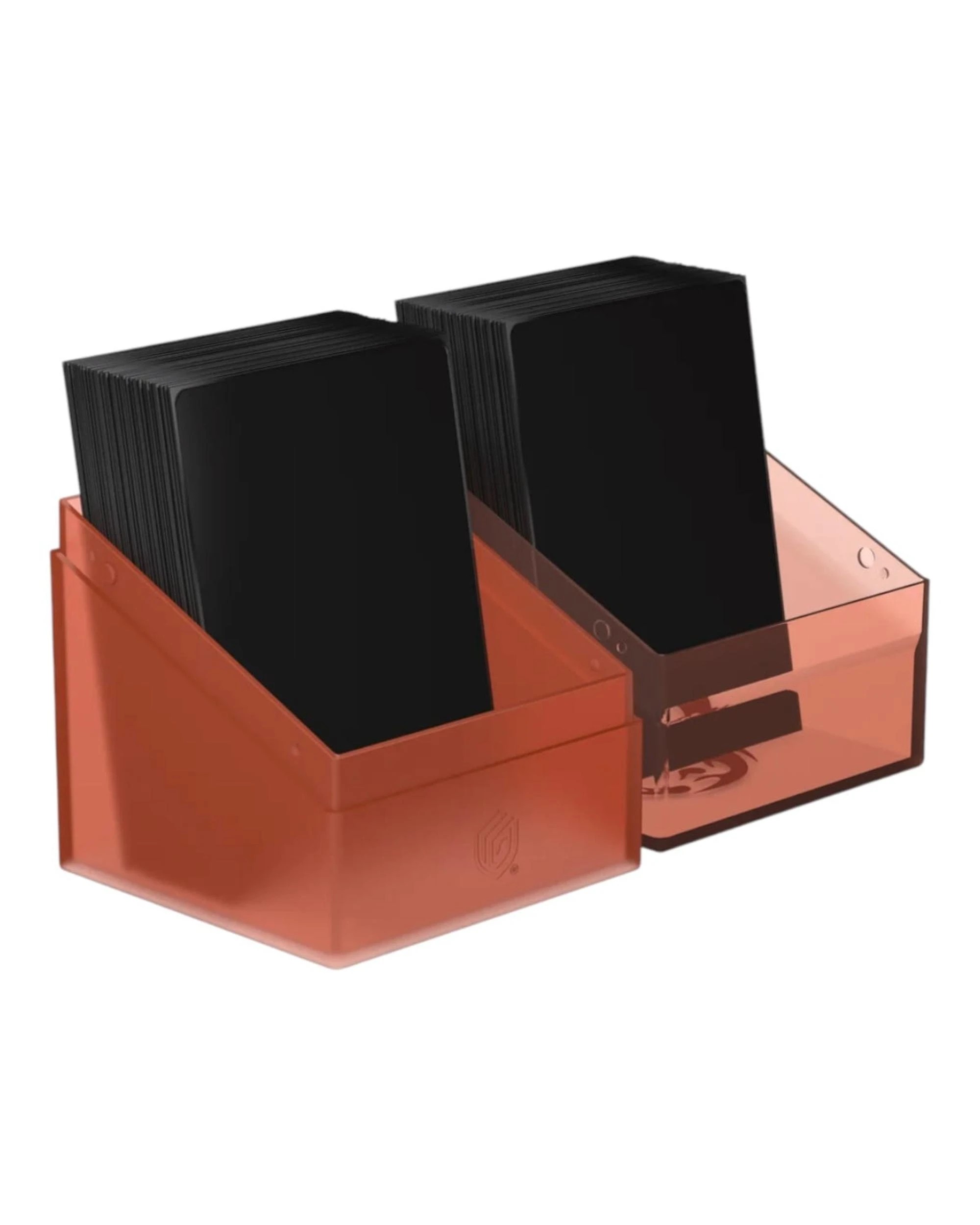 6 Ultimate Guard Boulder 100+ Hybrid Magic the Gathering Mana Edition Mountain Deck Case - Red, 6 of 9