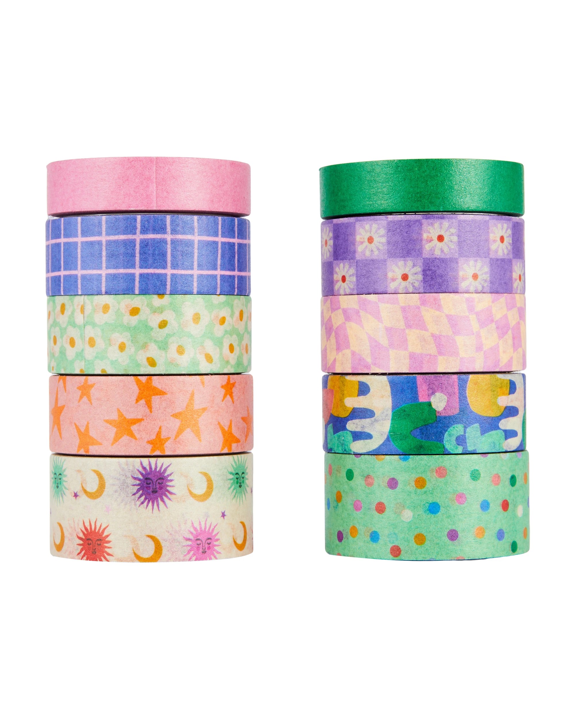 2 10 Pack Washi Tape - Pattern, 2 of 4