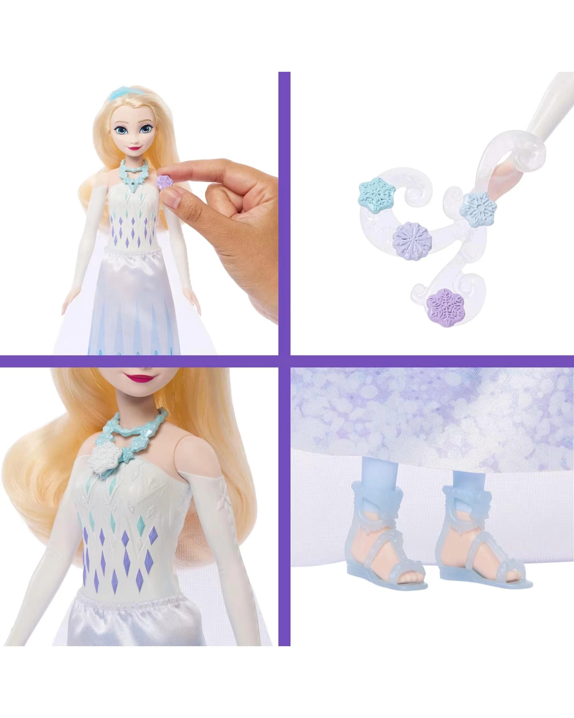 5 Disney Frozen Jewel Reveal Elsa Fashion Doll, 5 of 5