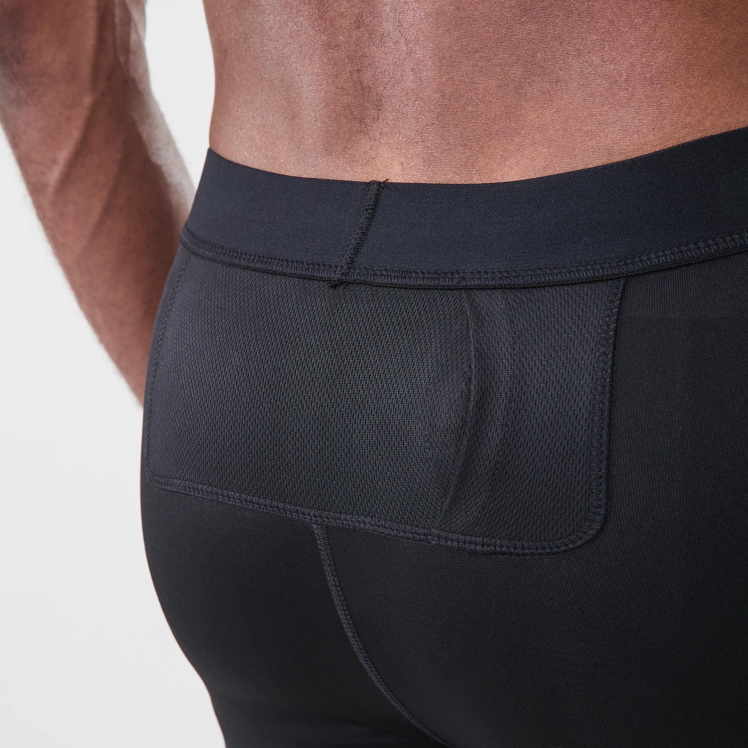 5 Active Mens Training Tights BLACK, 5 of 6