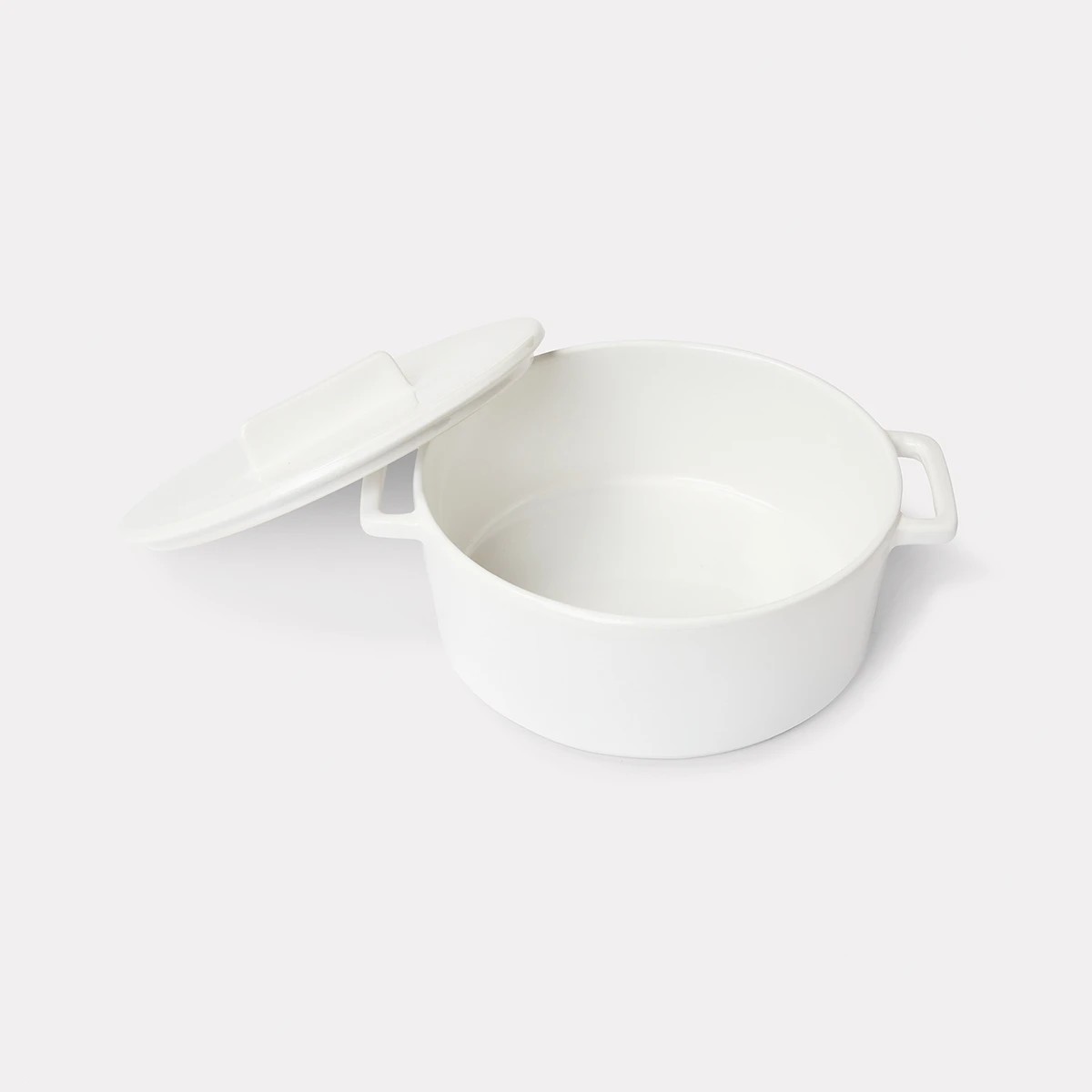 2 Round Casserole White, 2 of 4