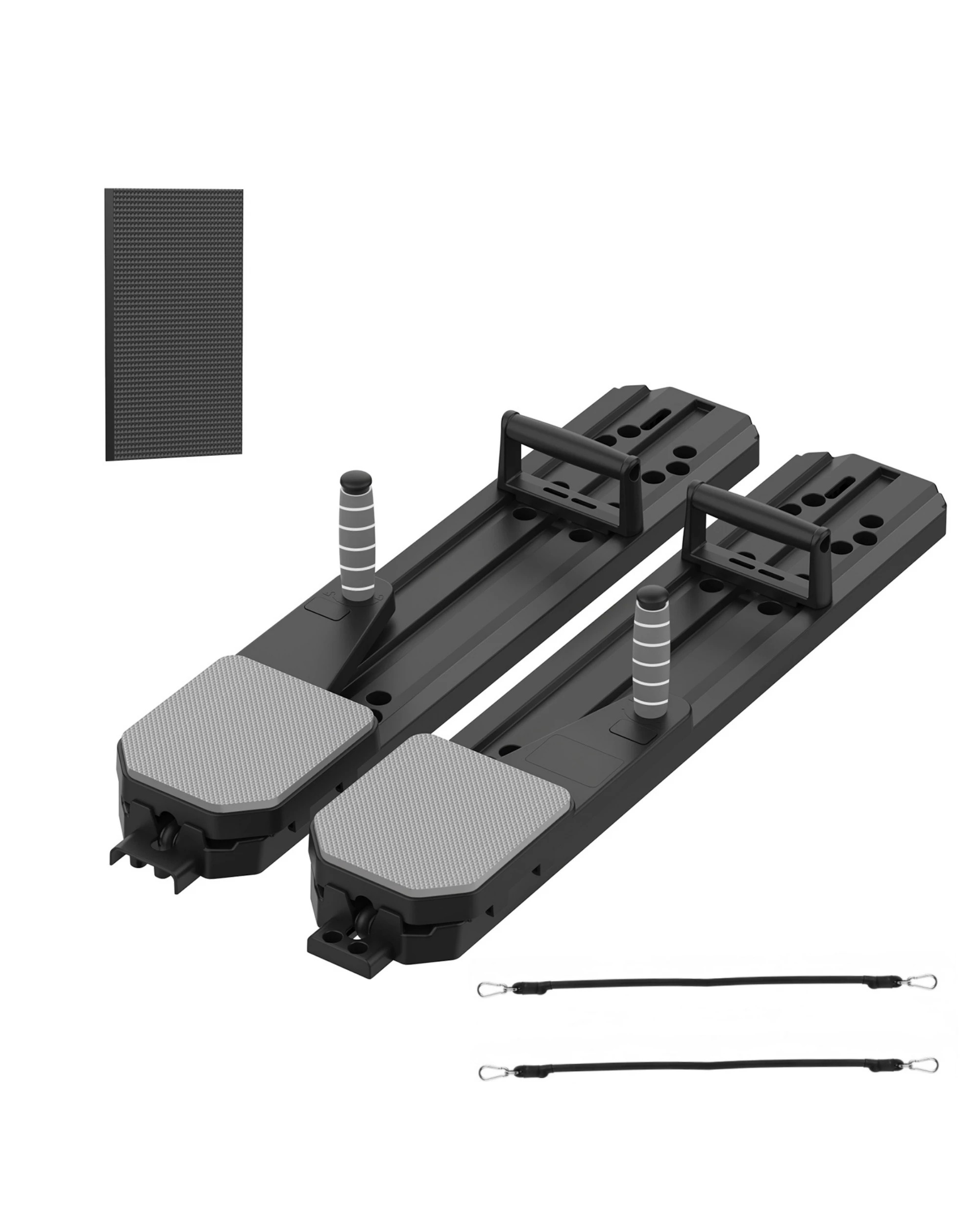 2 Advwin Pilates Board Detachable Abdominal Exercise Machine Black, 2 of 6