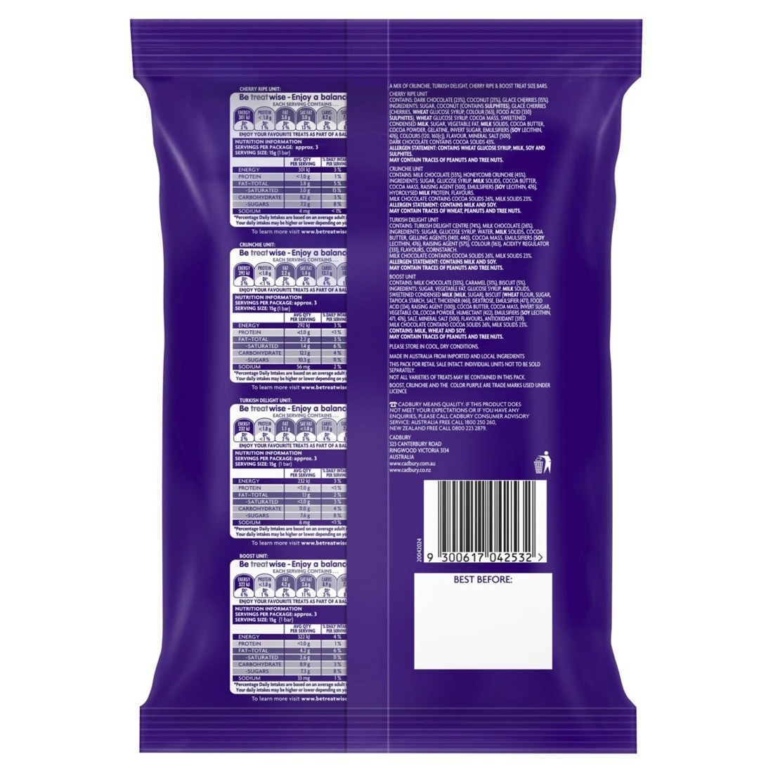 2 Cadbury Special Treats Chocolate Share Pack 12 Pieces 180g, 2 of 2