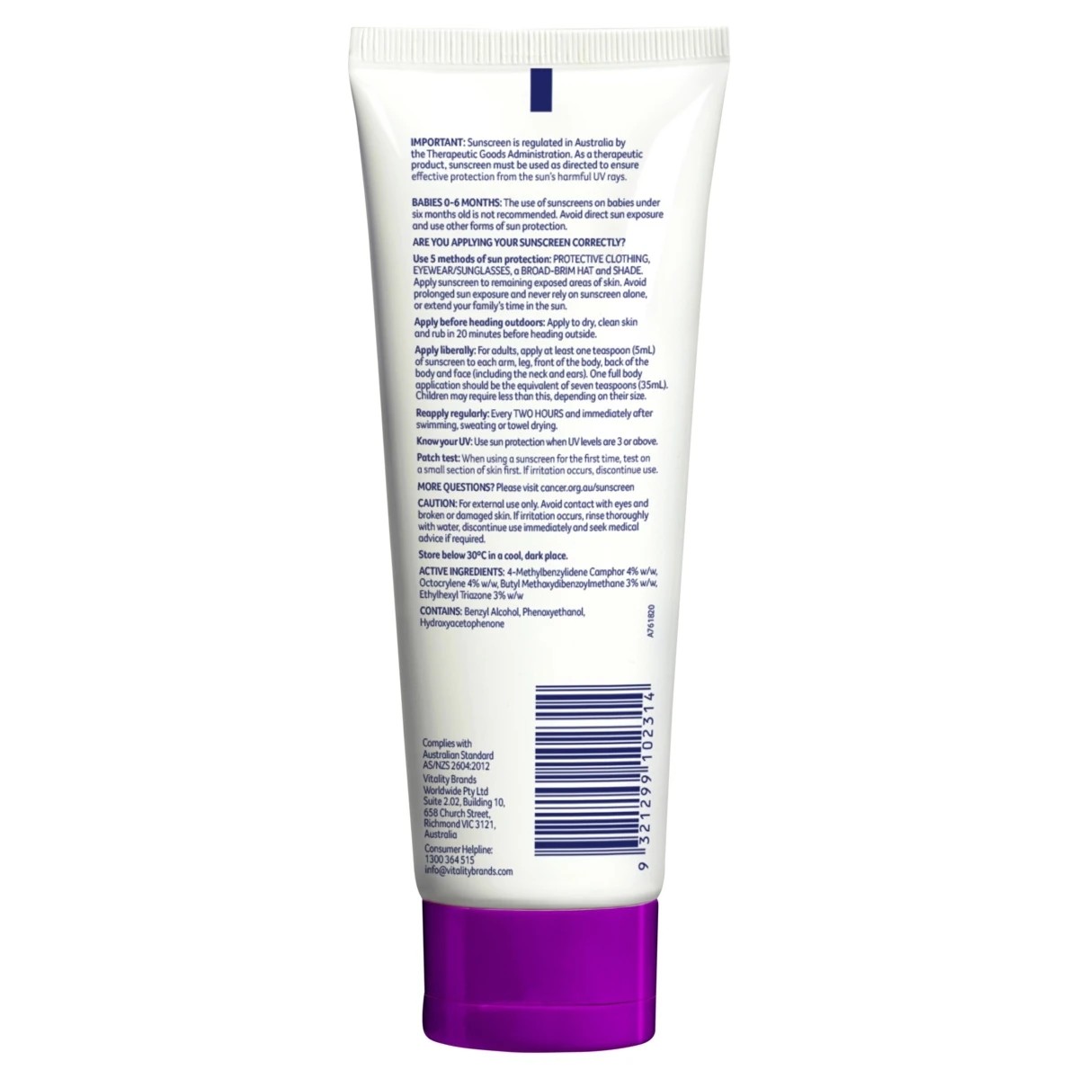 2 Cancer Council Kids SPF50+ Sunscreen 110ml, 2 of 4