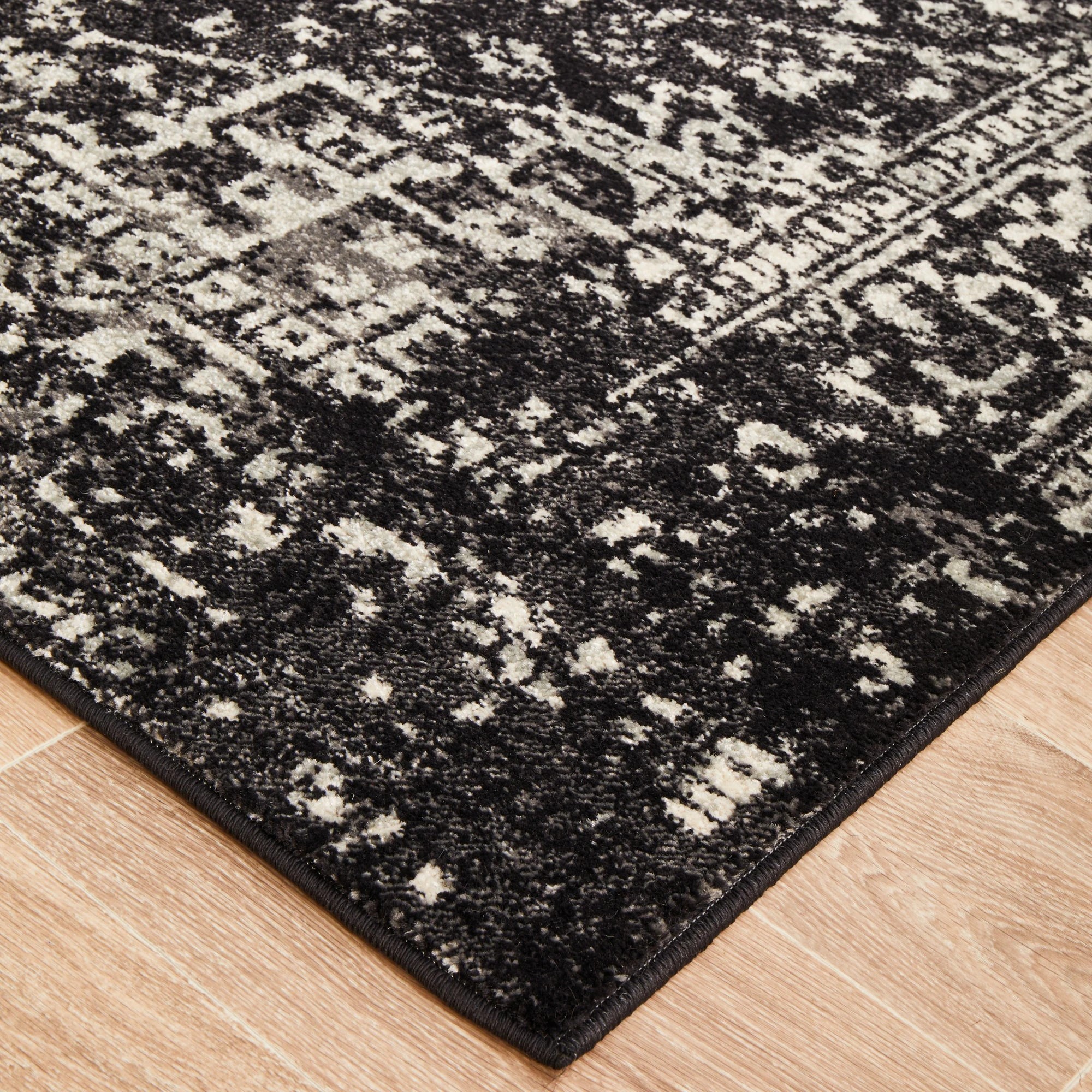 5 Common Ground Rugs Encore 253 400x300cm - Extra Extra Large Floor Rug - Charcoal, 5 of 9