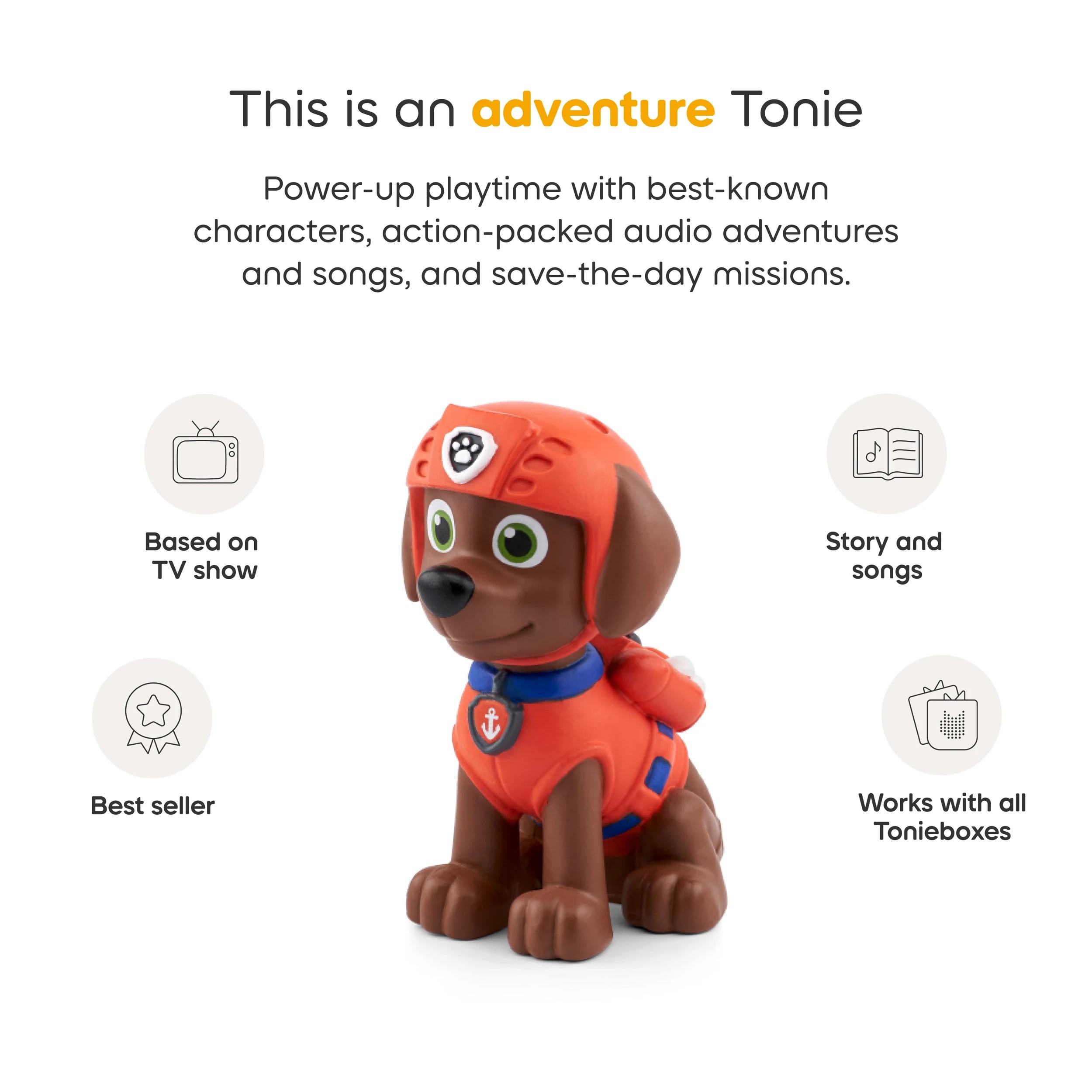 6 Tonies  Paw Patrol - Zuma Tonie Audio Character - Multi, 6 of 7