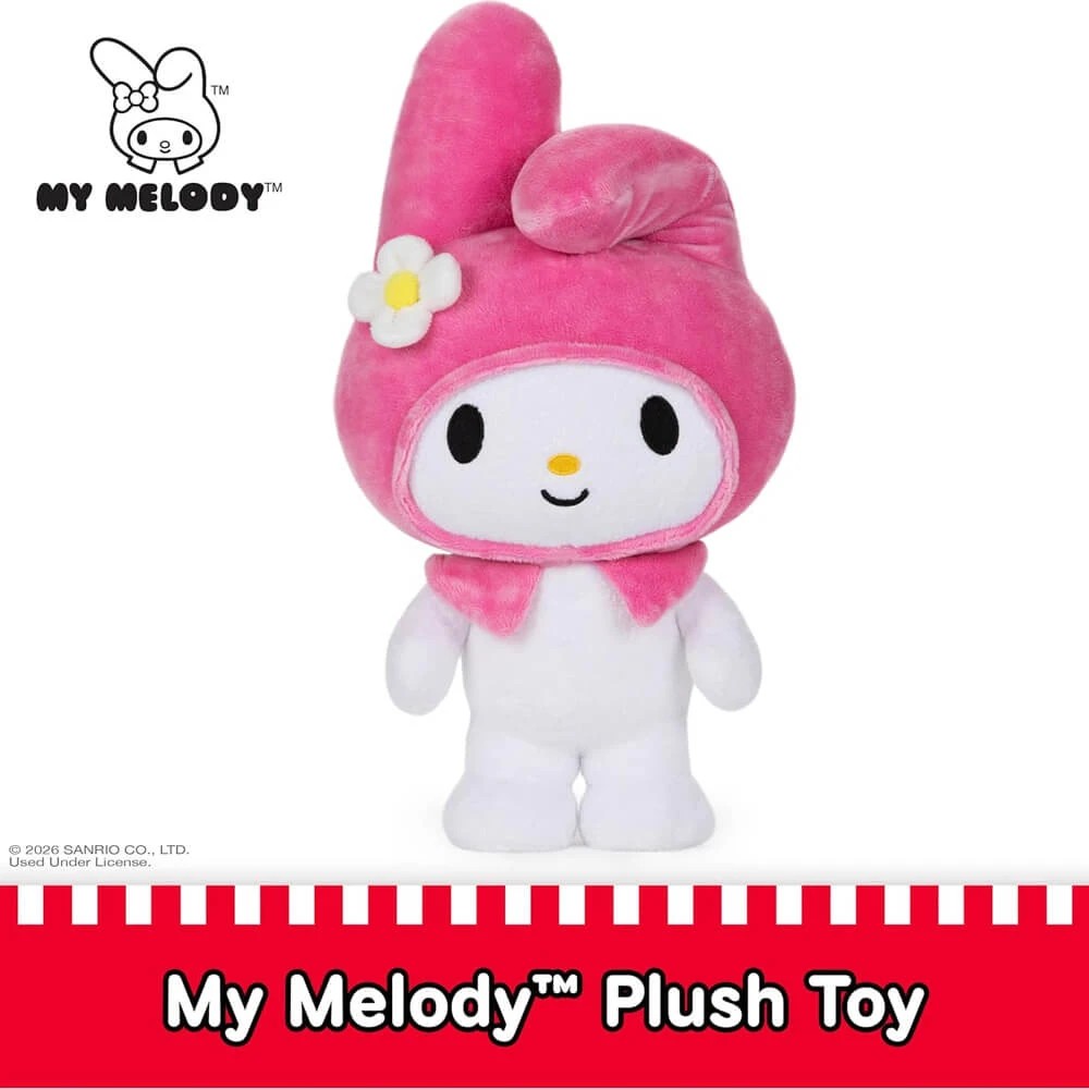 4 Hello Kitty & Friends - My Melody Soft Toy, 36cm, Plush, 1 year+, 4 of 4