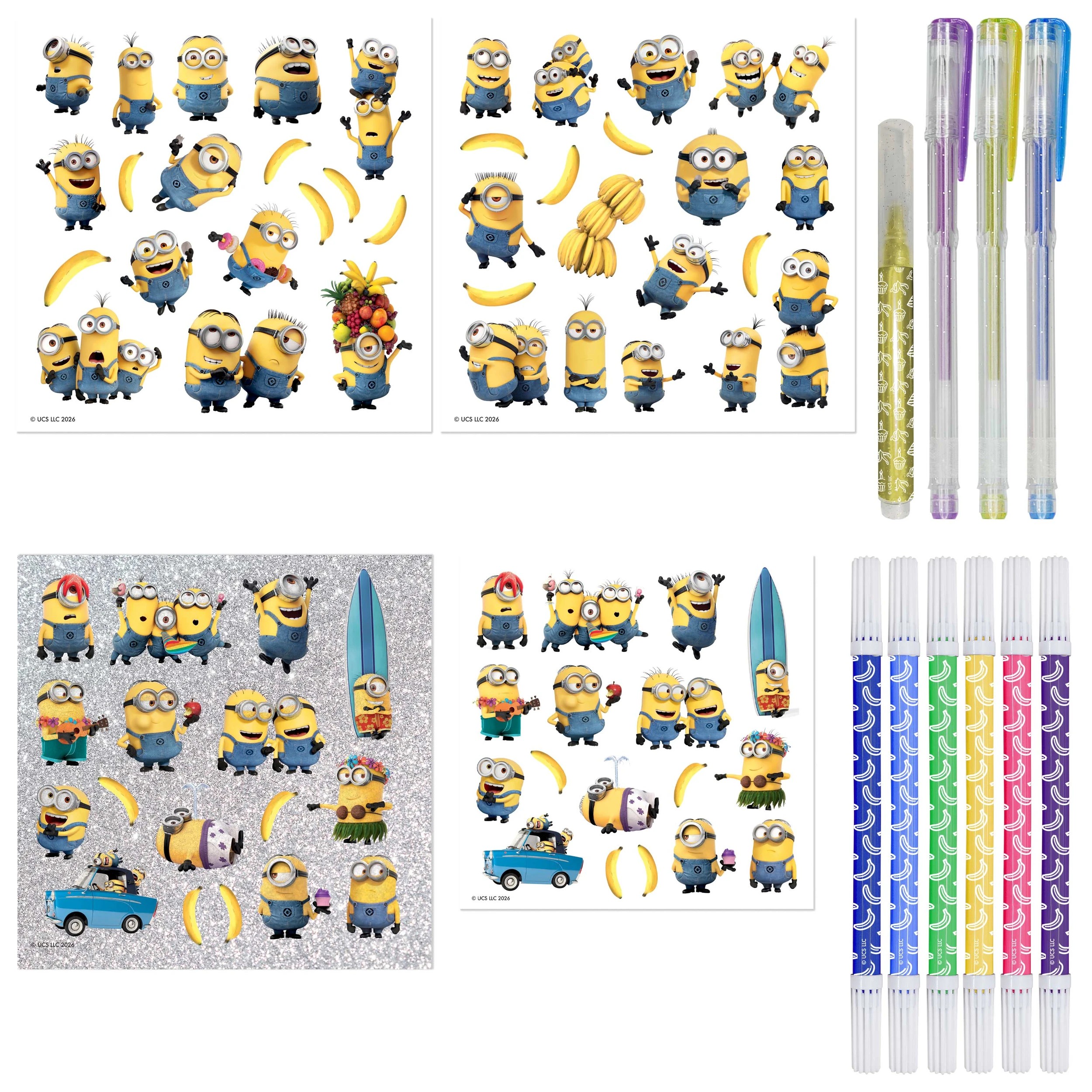 3 Kaleidoscope Illumination's Minions Colouring and Activity Kit - Book, 3 of 6