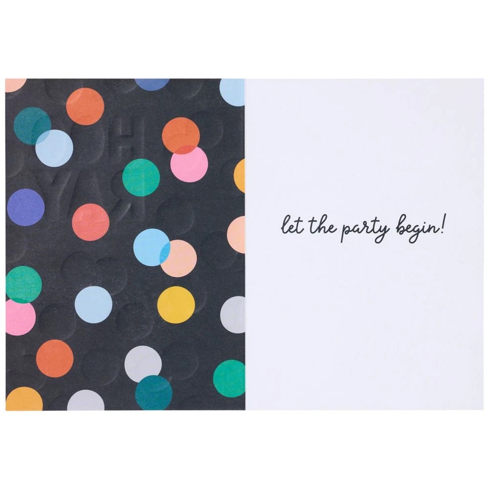 2 Lasting Impressions Happy Birthday Card Hooray Dots, 2 of 2
