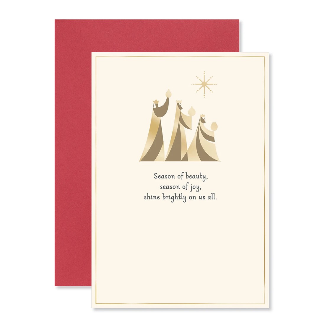 1 Hallmark Christmas Card - Wise Men, 1 of 3