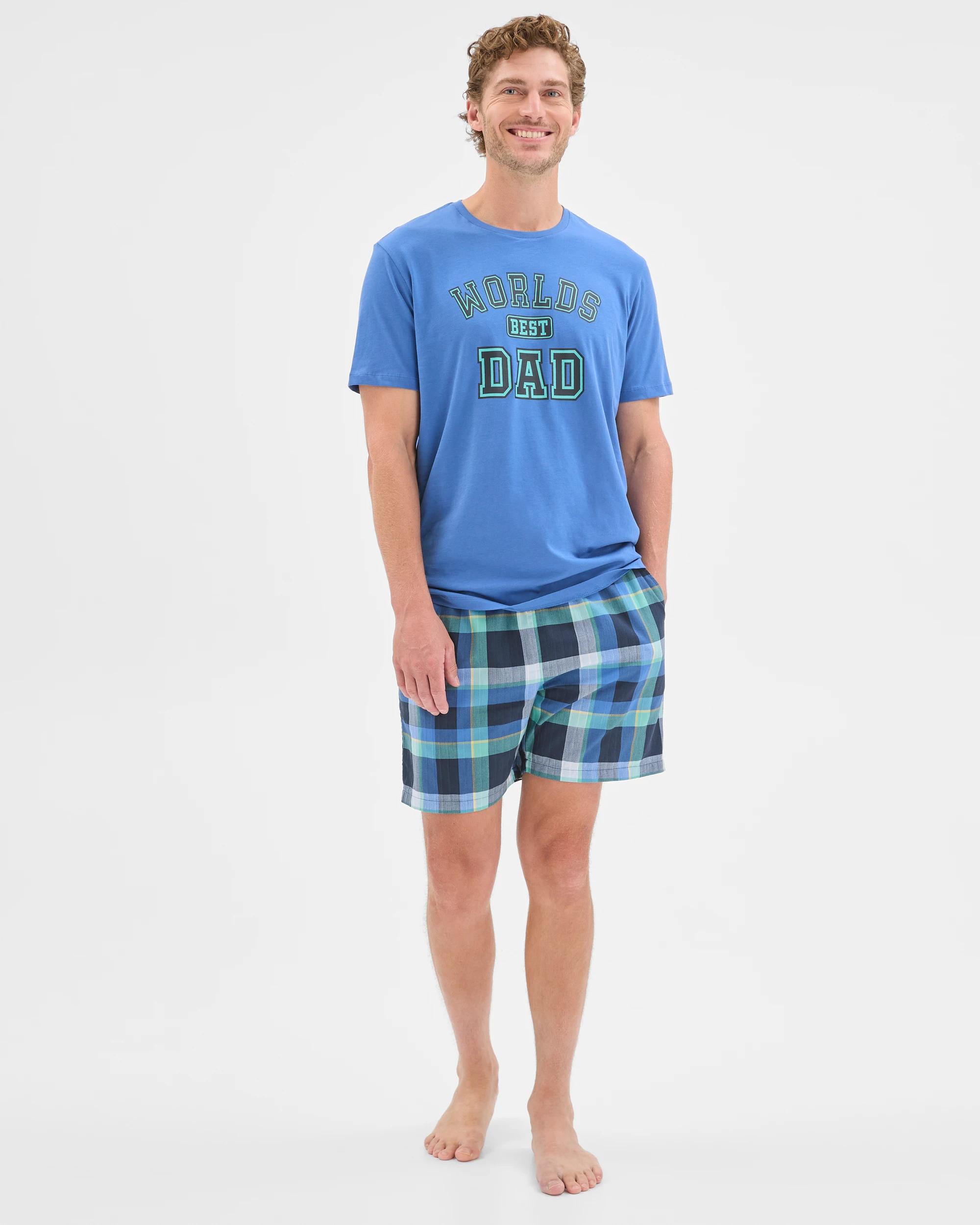 2 Maxx Top and Shorts Pyjama Set BEST DAD, 2 of 7