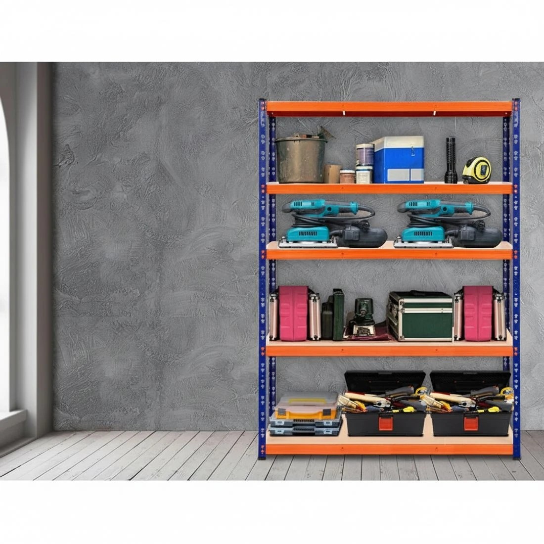 2 Giantz 1.8M Garage Shelving Warehouse Rack Pallet Racking Storage Shelve - Multi, 2 of 4