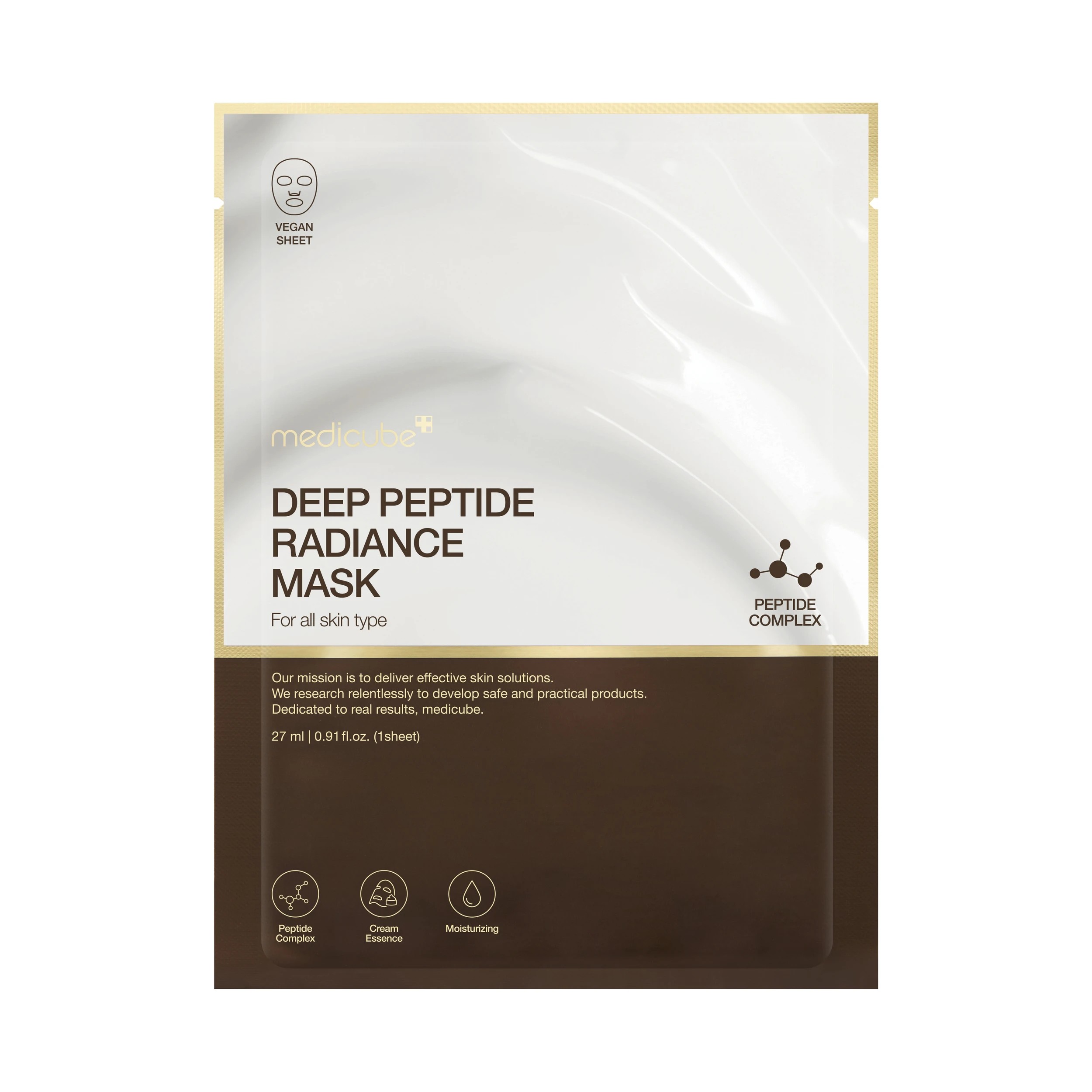 1 Medicube Deep Peptide Radiance Mask 27ml, 1 of 5