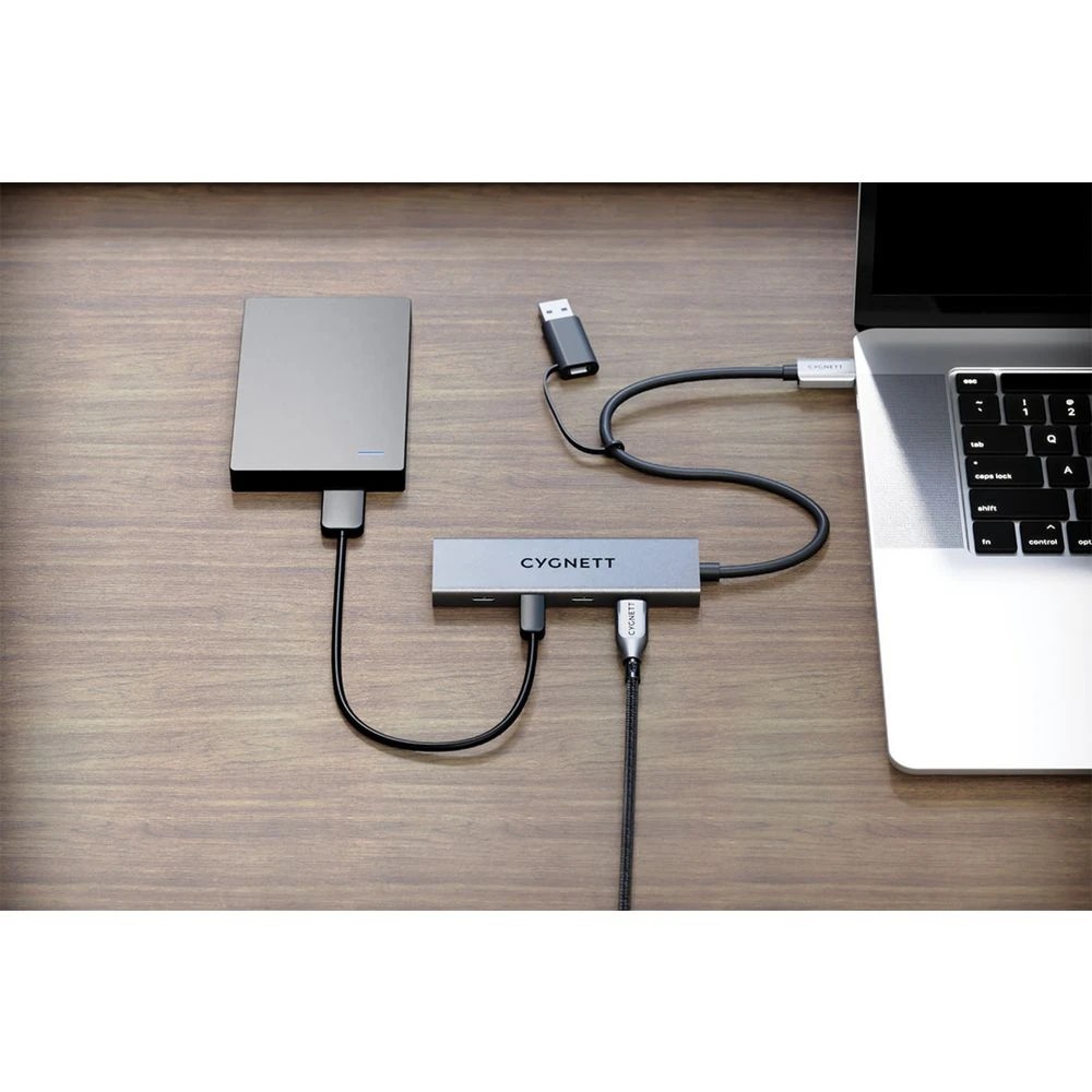 3 Cygnett 4-in-1 USB-C to USB-C Hub, 3 of 4