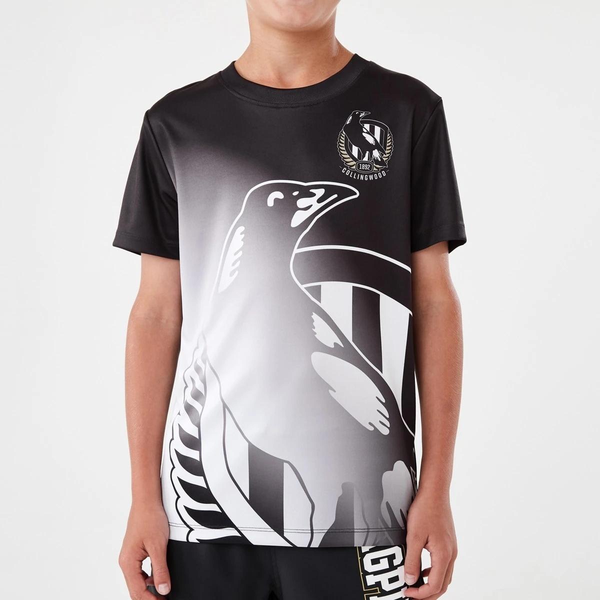 6 Official AFL Kids Training T-shirt Collwood, 6 of 10