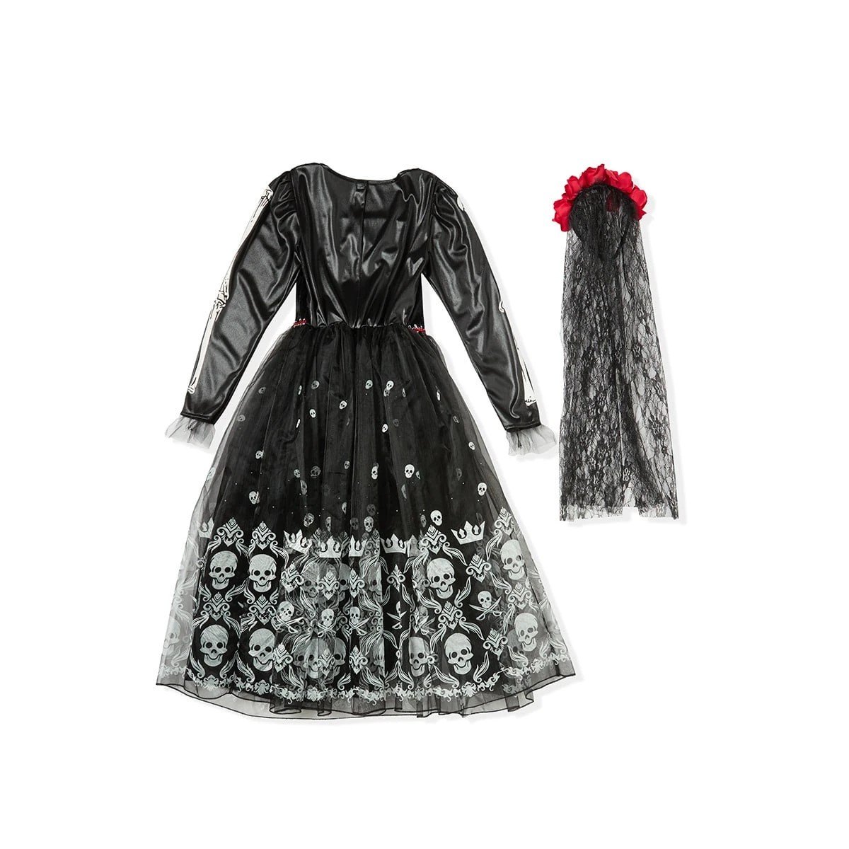 8 2 Piece Skull Costume - Ages 8+, 8 of 10