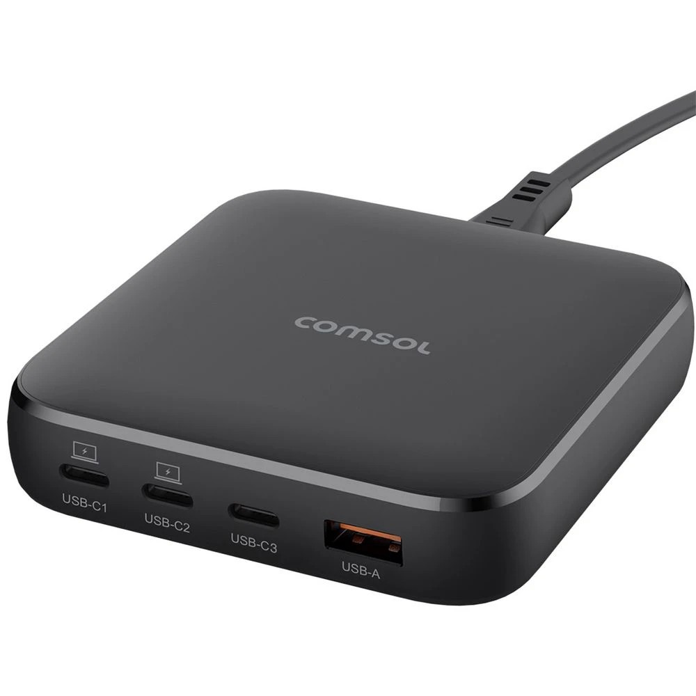 1 Comsol 100W 4 Port Desktop Charger, 1 of 5