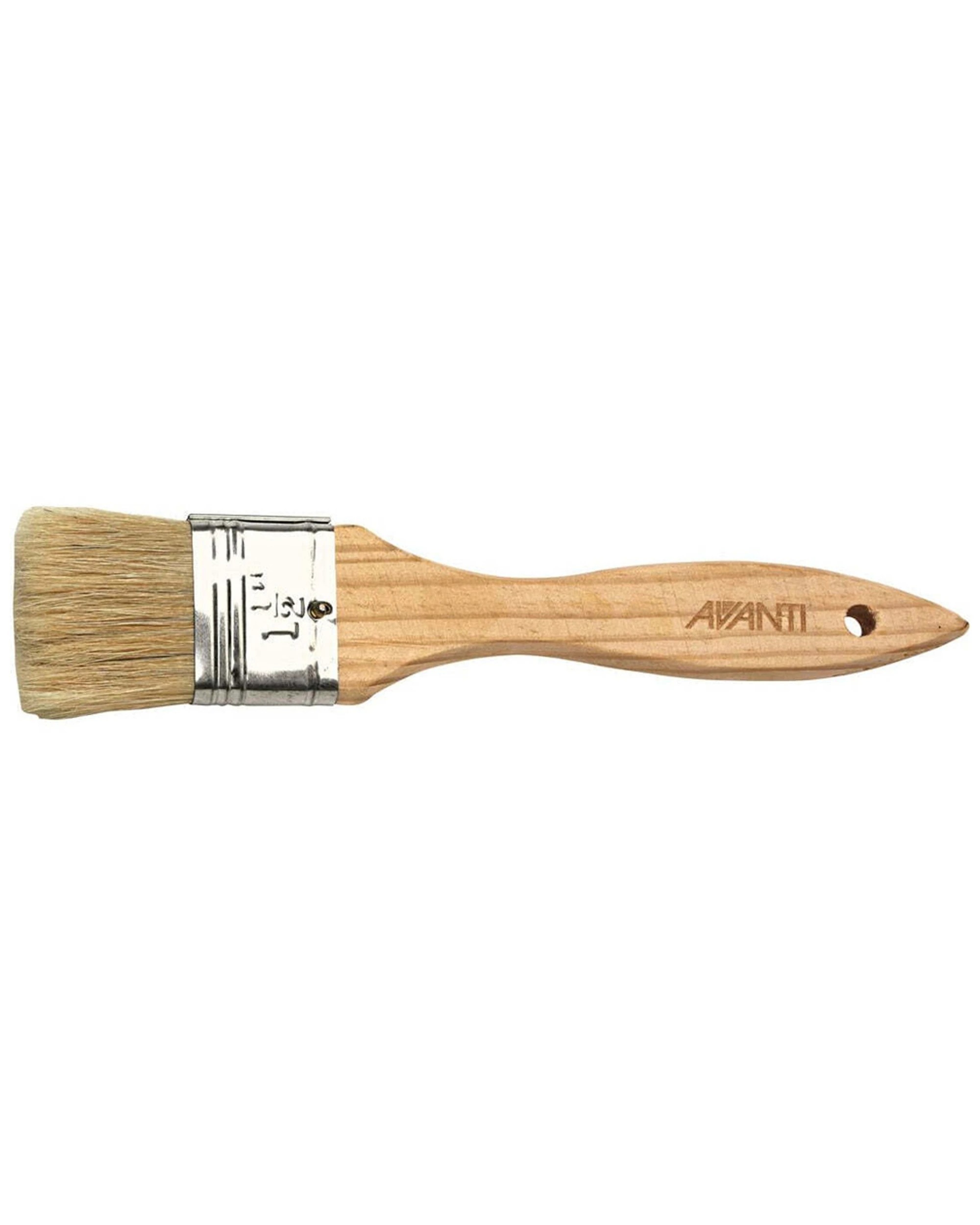 1 Avanti European Beechwood Pastry Brush 3.8cm Natural Bristles For Baking - Brown, 1 of 3