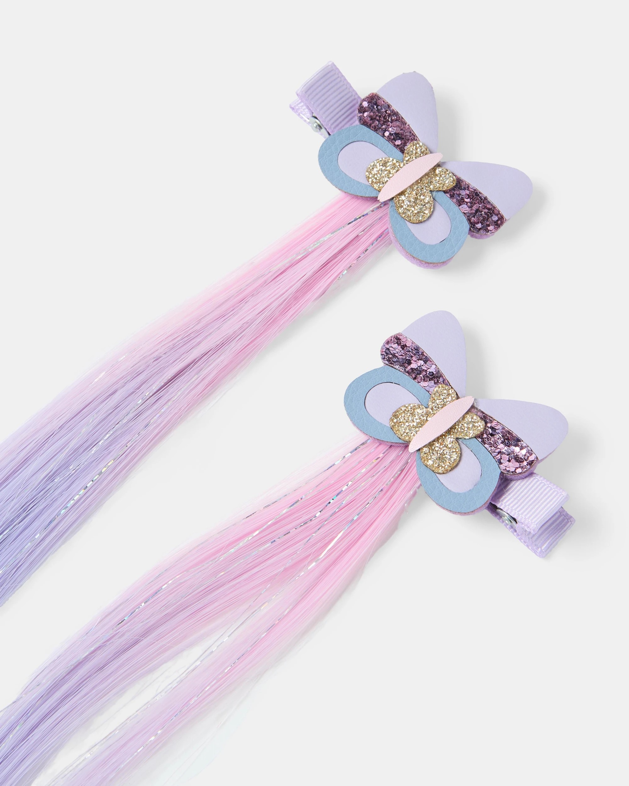 1 Butterfly Hair Extension Clip, 1 of 3