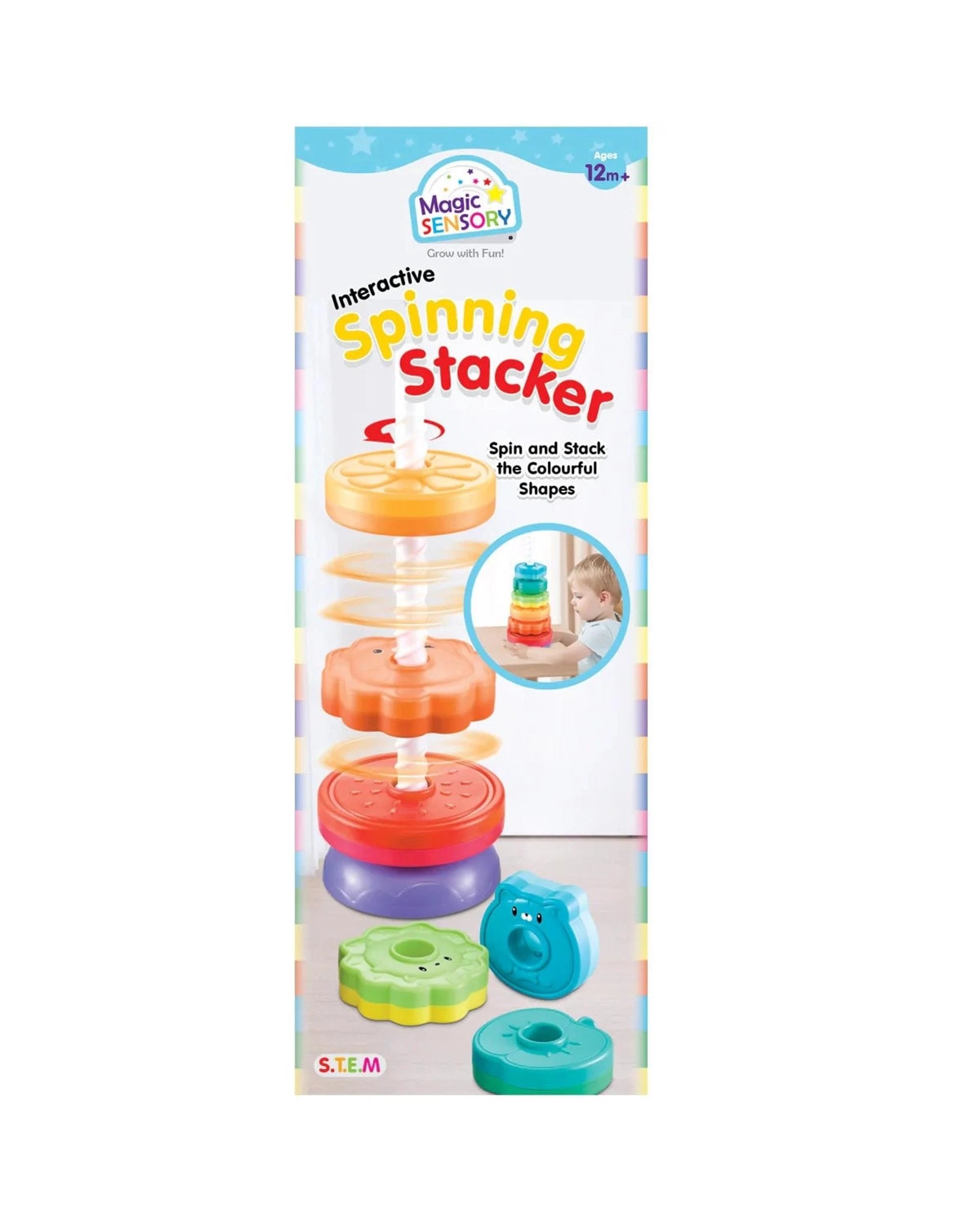 2 Magic Sensory Spinning Stacker, 2 of 7