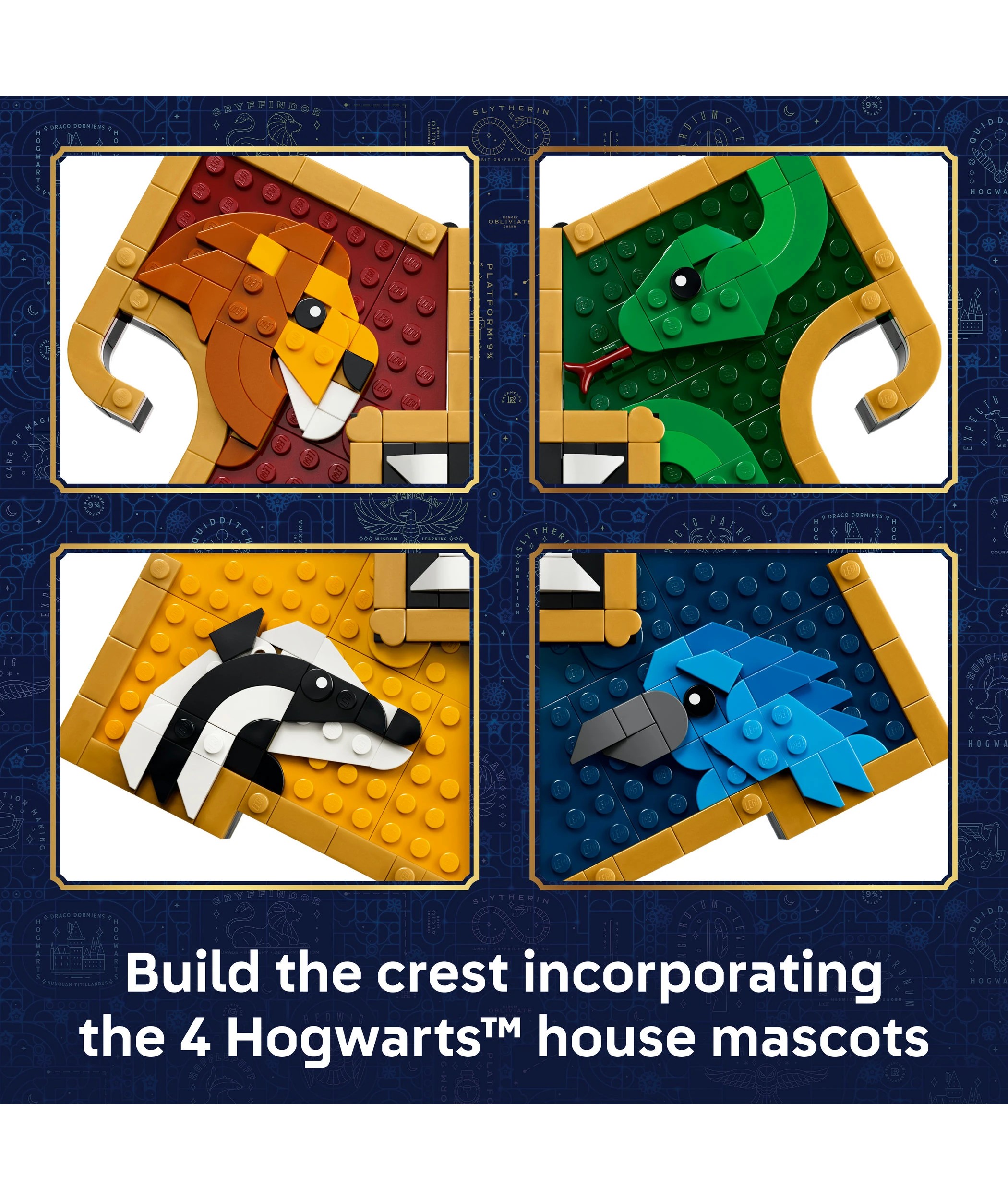 4 LEGO Harry Potter Hogwarts House Crest 76462, 4 of 9