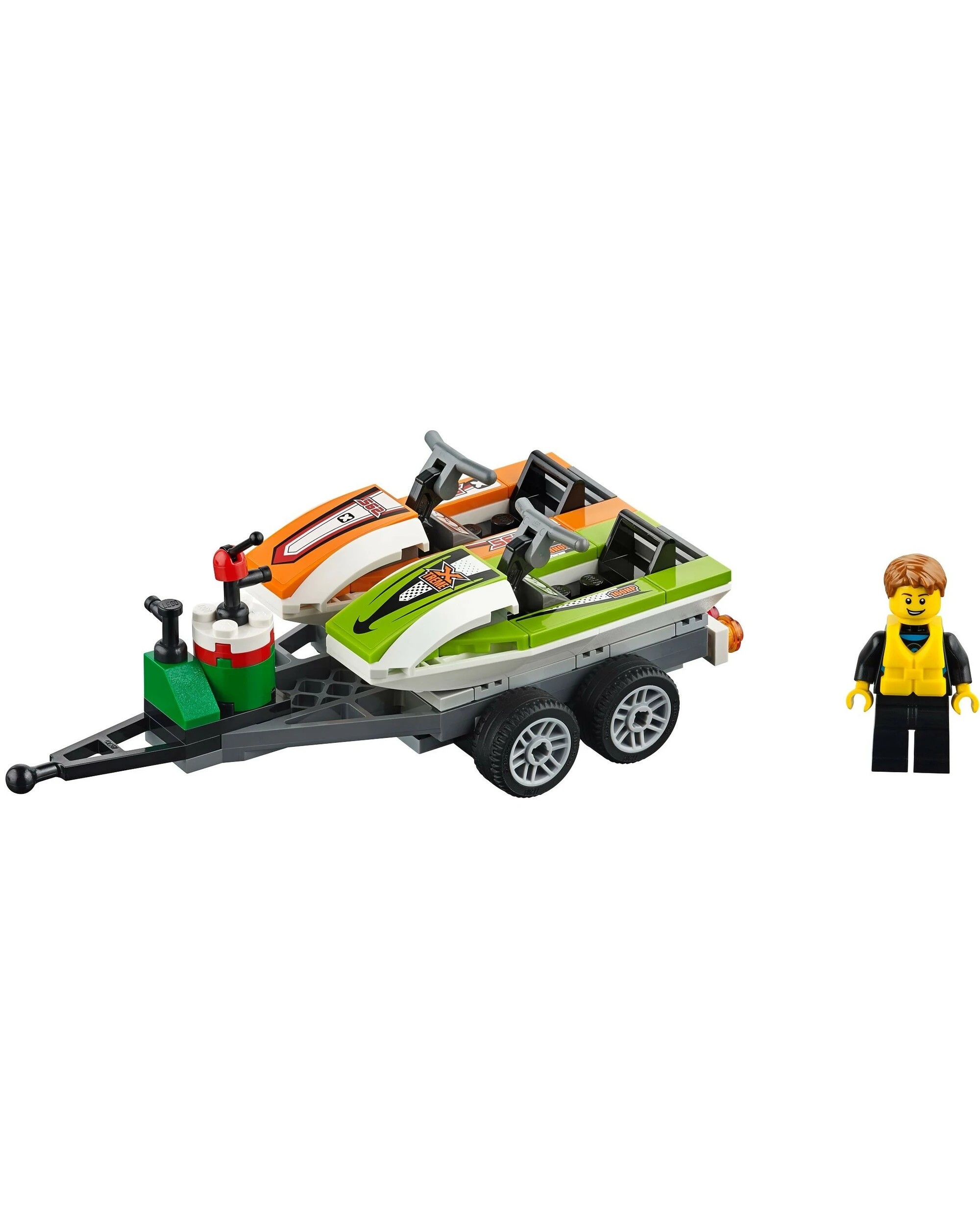 4 LEGO 60058 SUV with Trailer & 2 Watercraft | Great Vehicles, 4 of 5