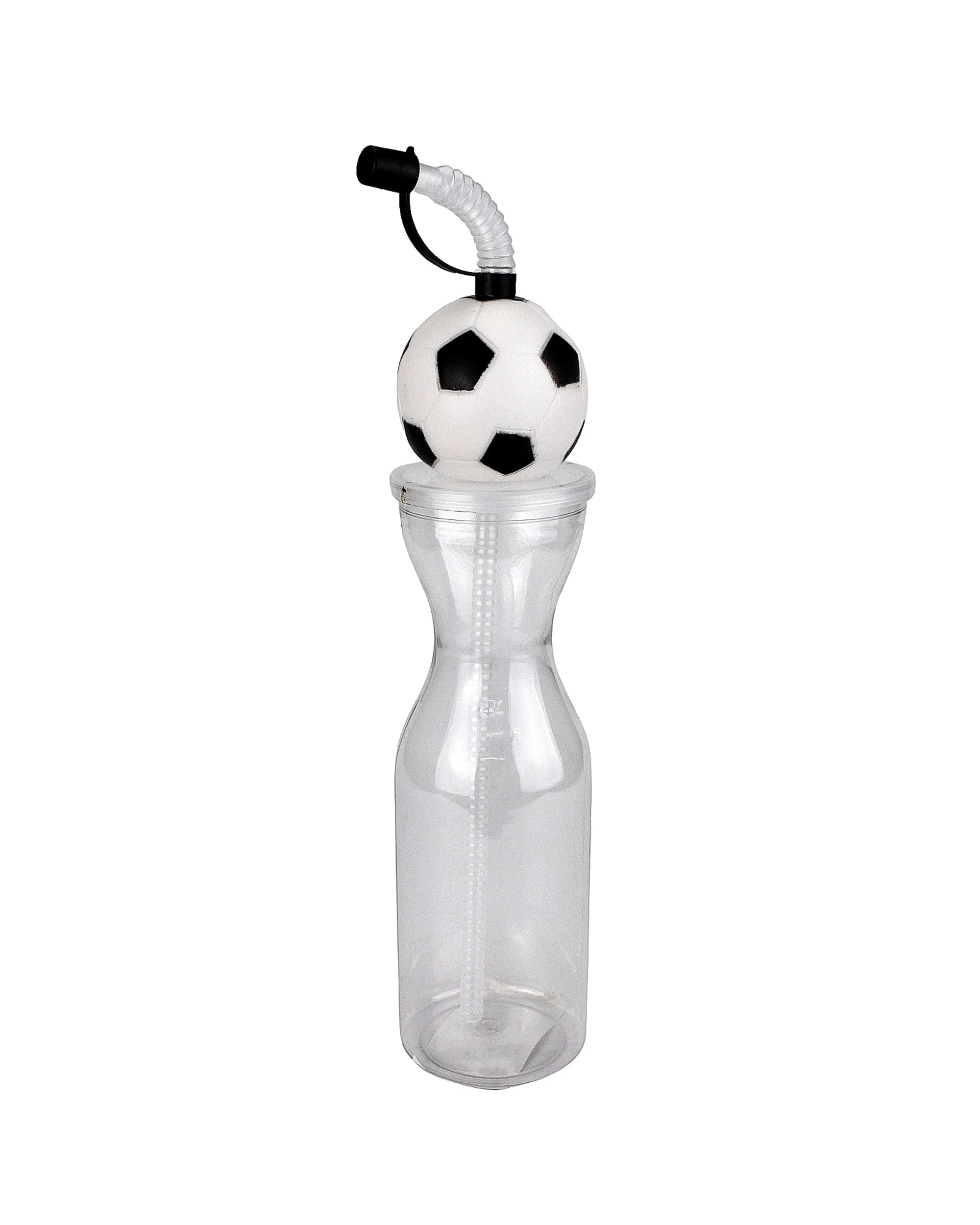 1 Partyrama Soccer Ball Novelty Cup with Straw, 1 of 1