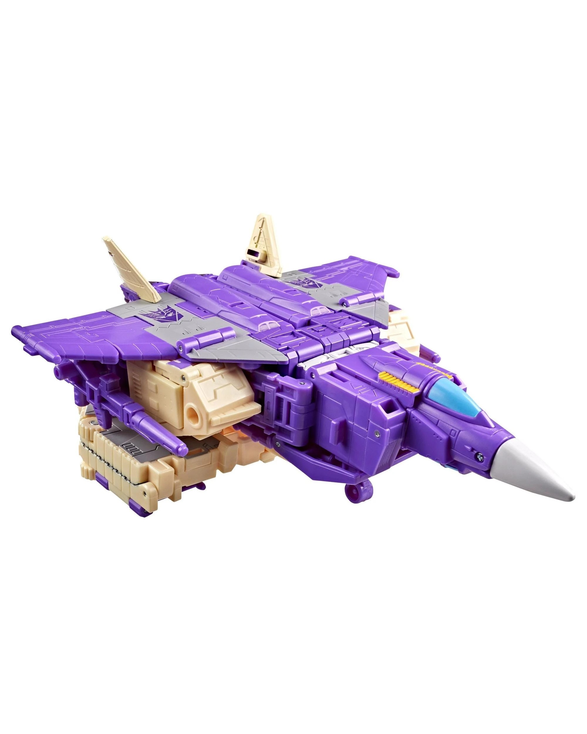 5 Transformers Studio Series Leader Class The Transformers: The Movie Blitzwing Action Figure, 5 of 8