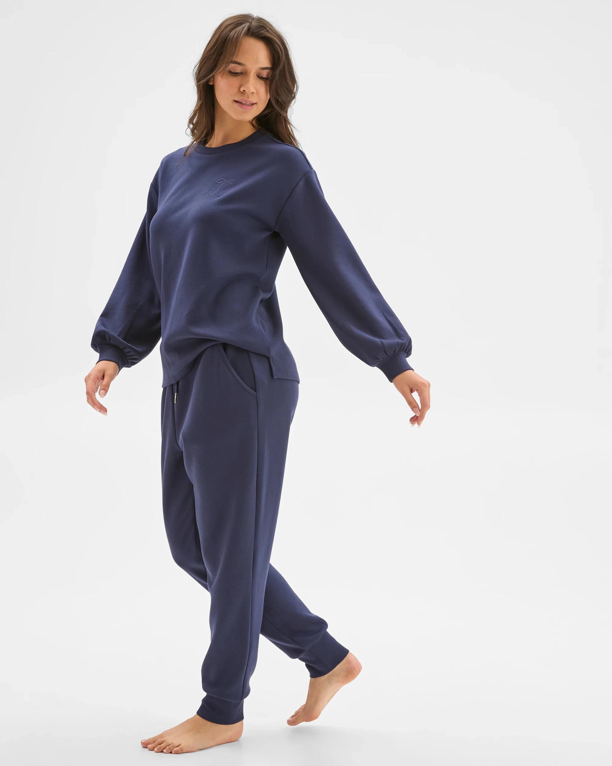 8 Target Woman Modal Blend Sleep Jogger Pants NAVY BLUE, 8 of 10