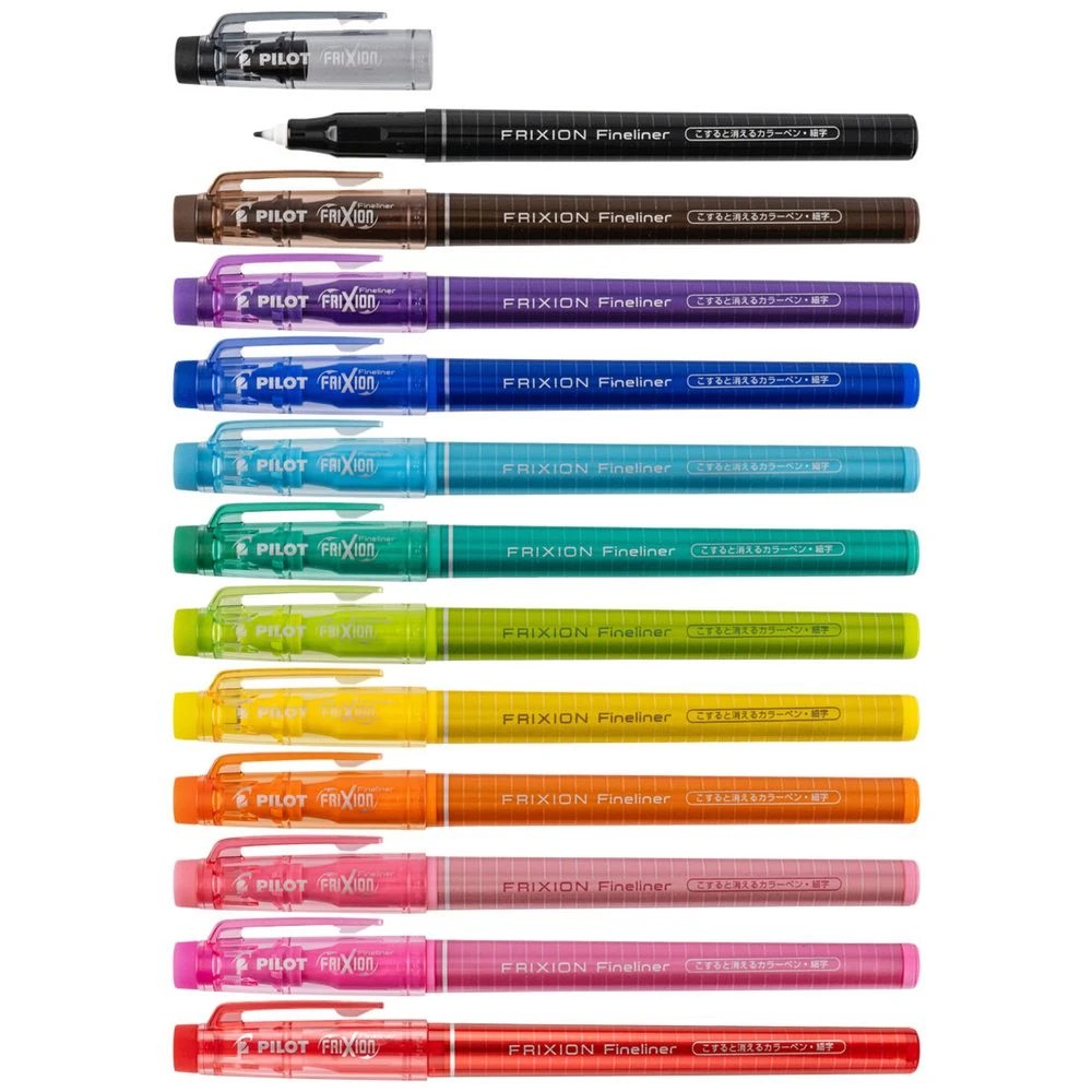3 PILOT FriXion Fineliners Assorted 12 Pack, 3 of 7