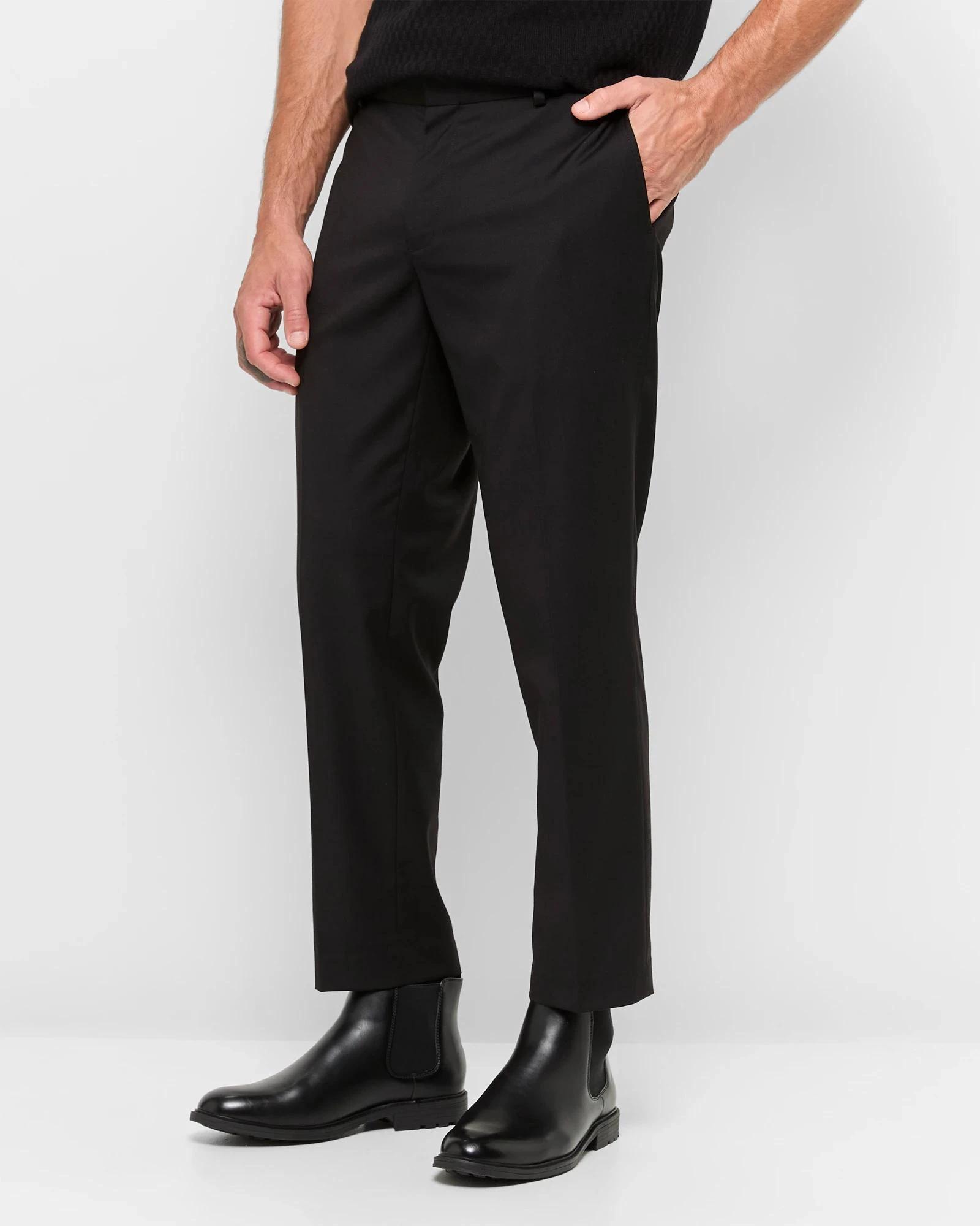 3 Slim Ankle Length Pants - Preview BLACK, 3 of 5
