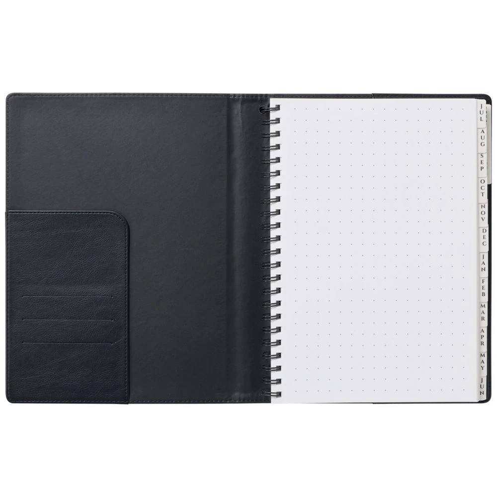 3 J.Burrows A4 Week to View Executive FY26/27 Diary Black, 3 of 7