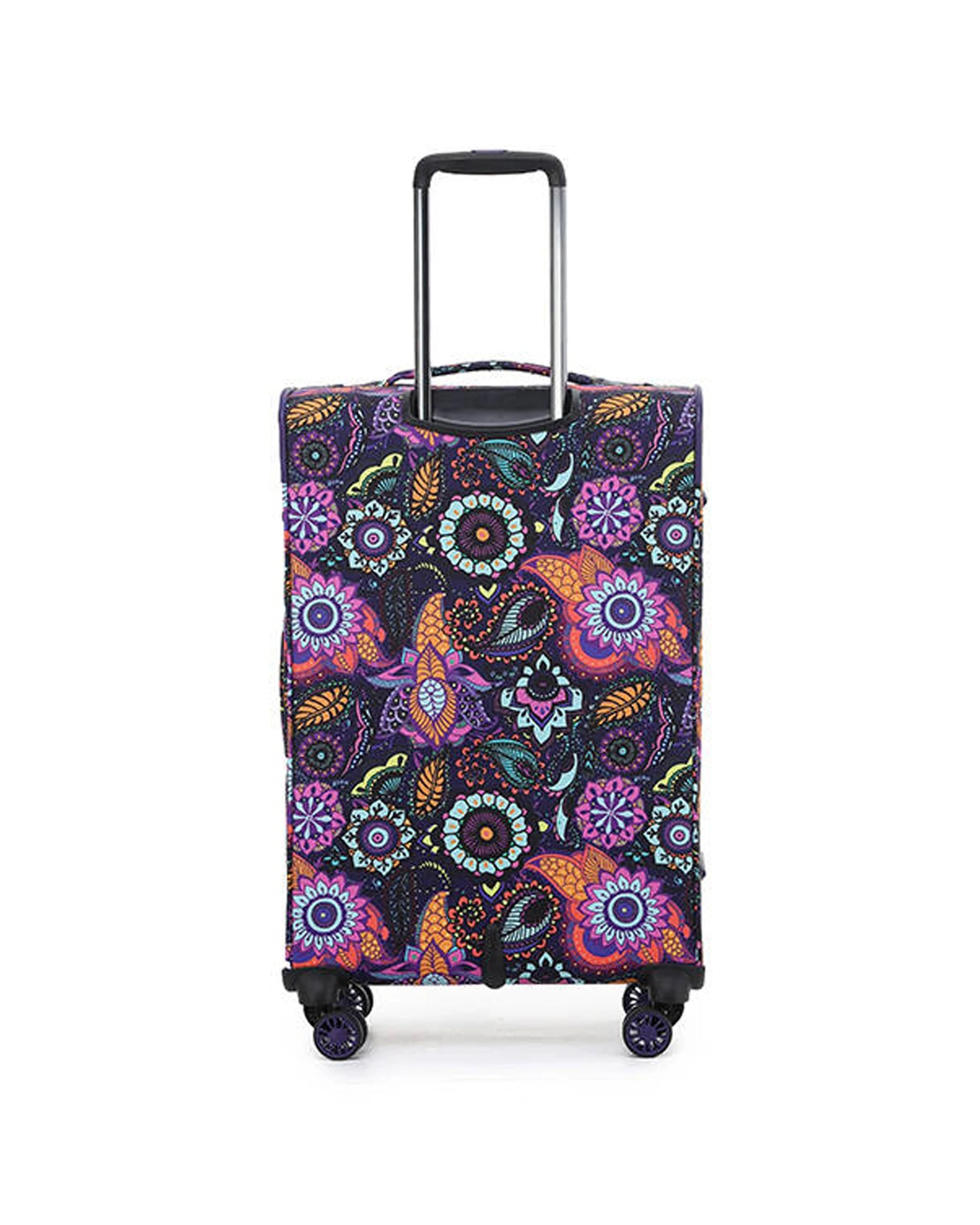 2 Tosca 3Pc So-Lite 2-Wheel Suitcase Travelling Luggage Trolley Set - Pattern, 2 of 9