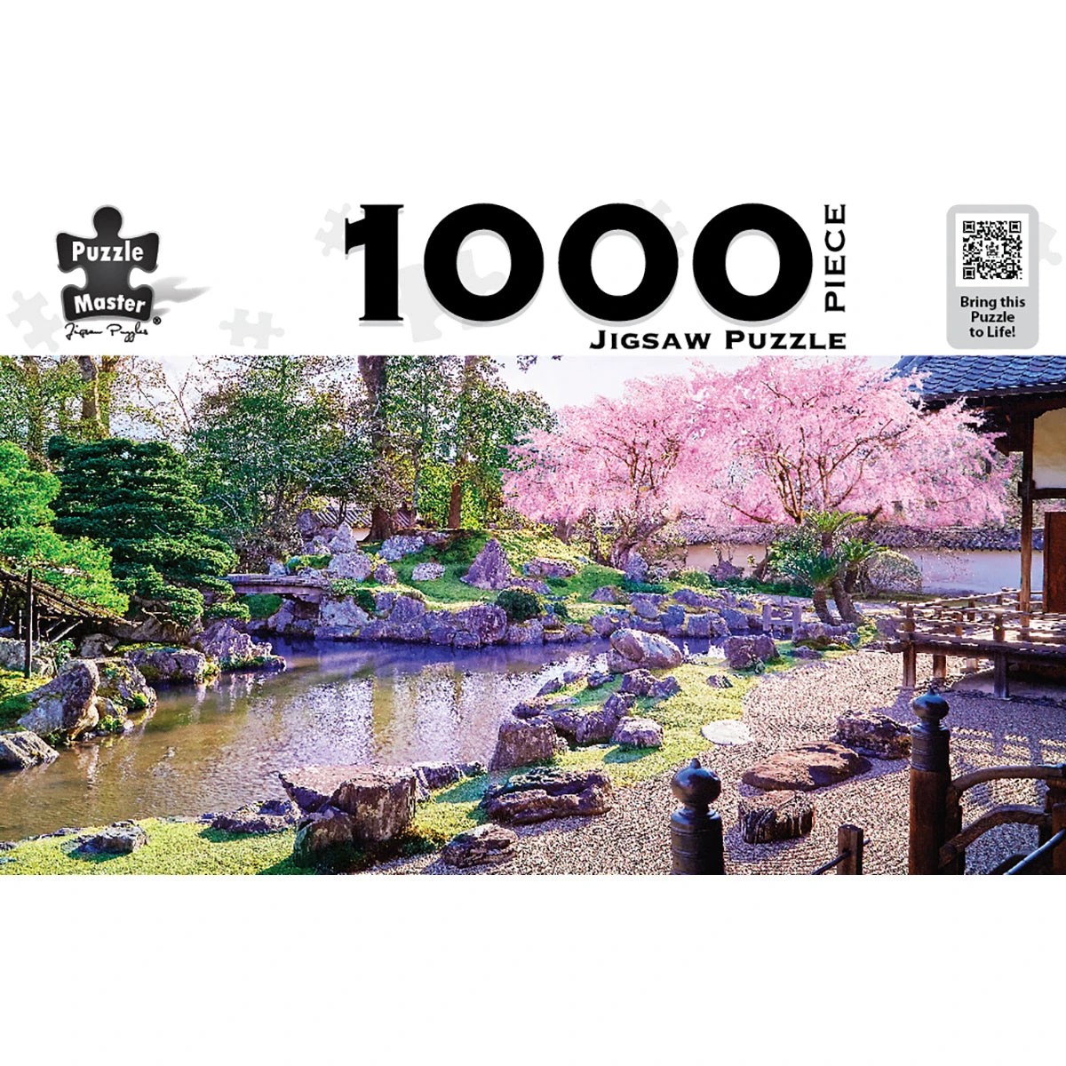 6 Puzzle Master Sakura Trees Japan AR Edition 1000 Piece Jigsaw Puzzle, 6 of 7