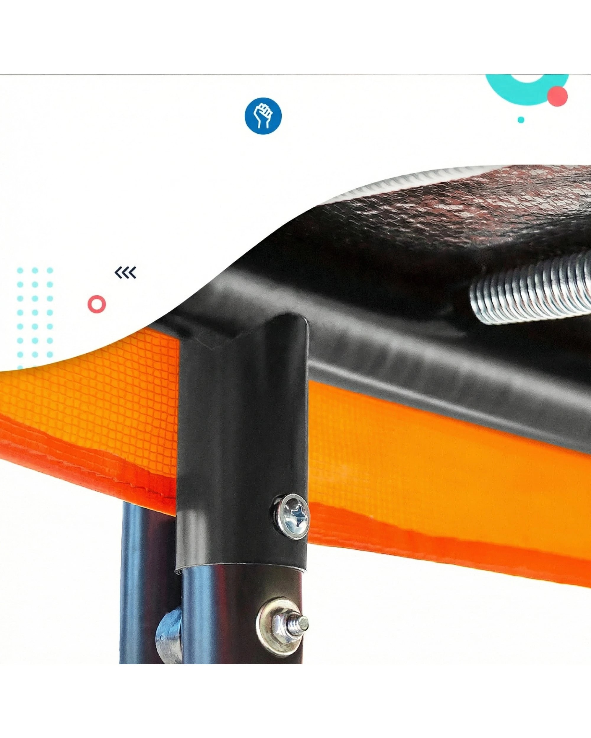 8 Kahuna Classic 6 ft Trampoline - Orange, 8 of 8