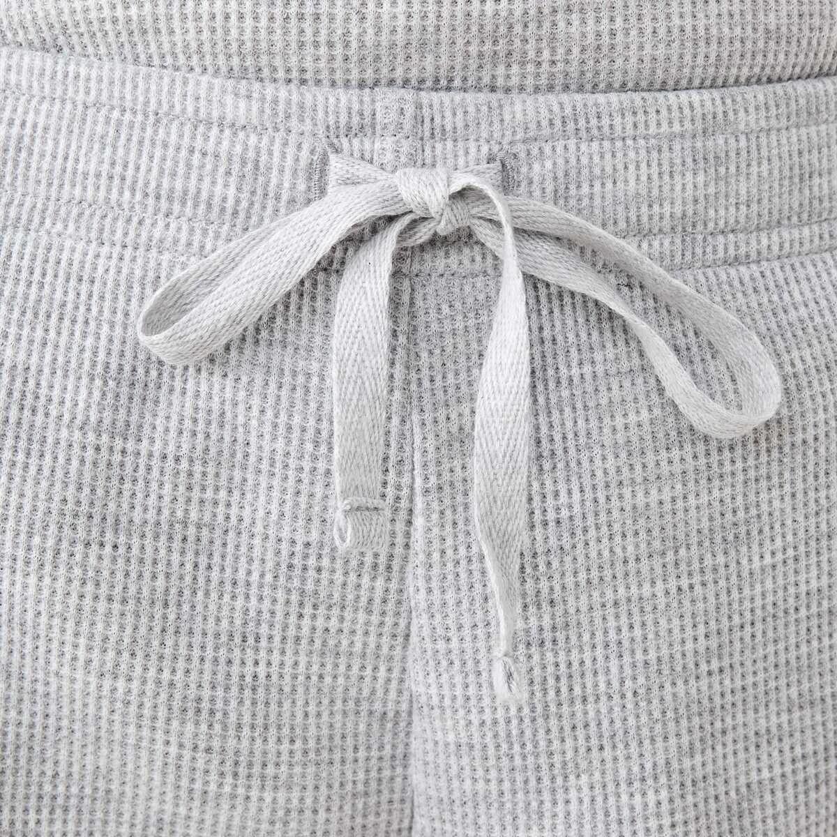 4 Waffle Shorts SILVER MARLE, 4 of 6