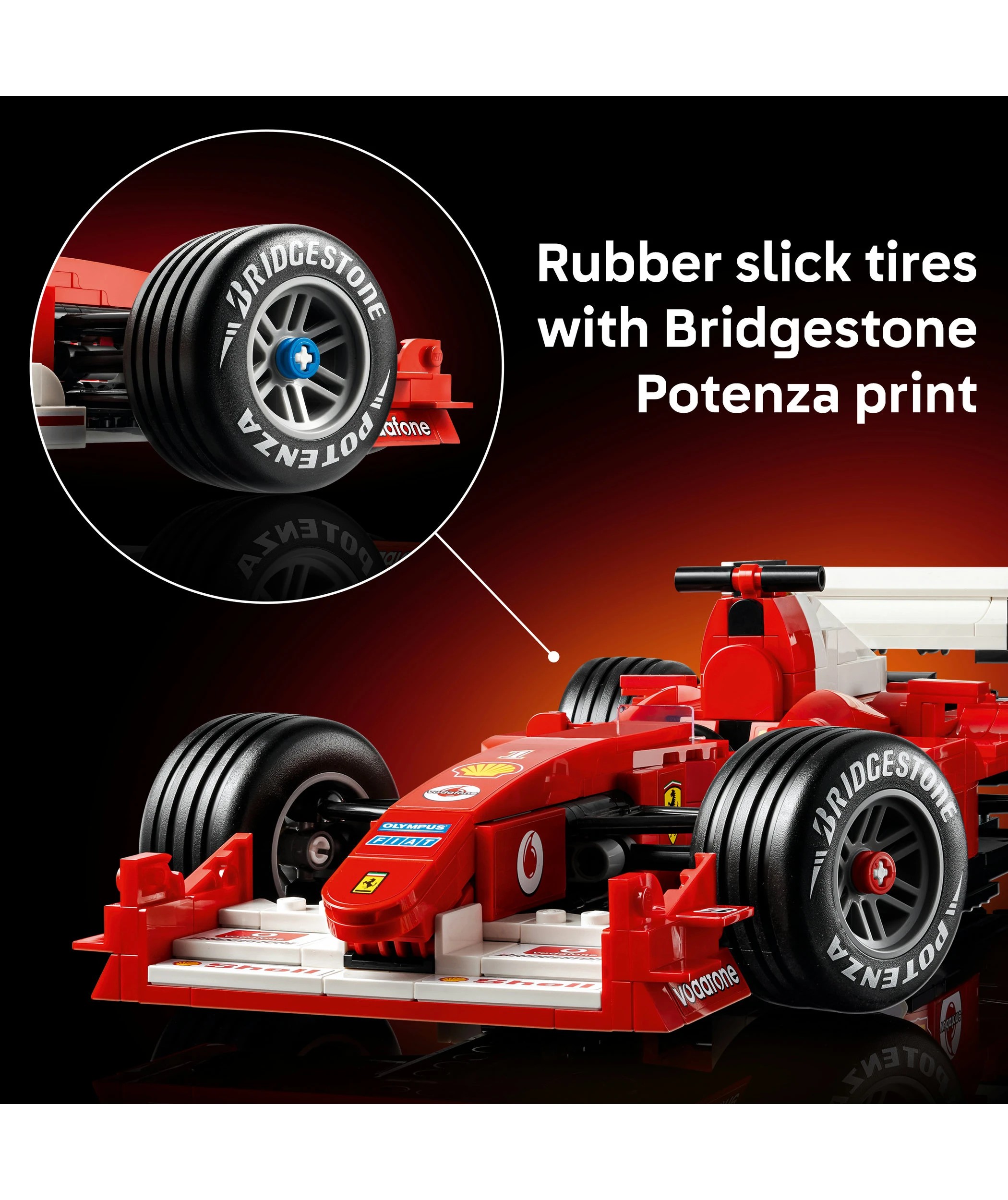 7 LEGO Icons Ferrari F2004 & Michael Schumacher 11375, 7 of 10