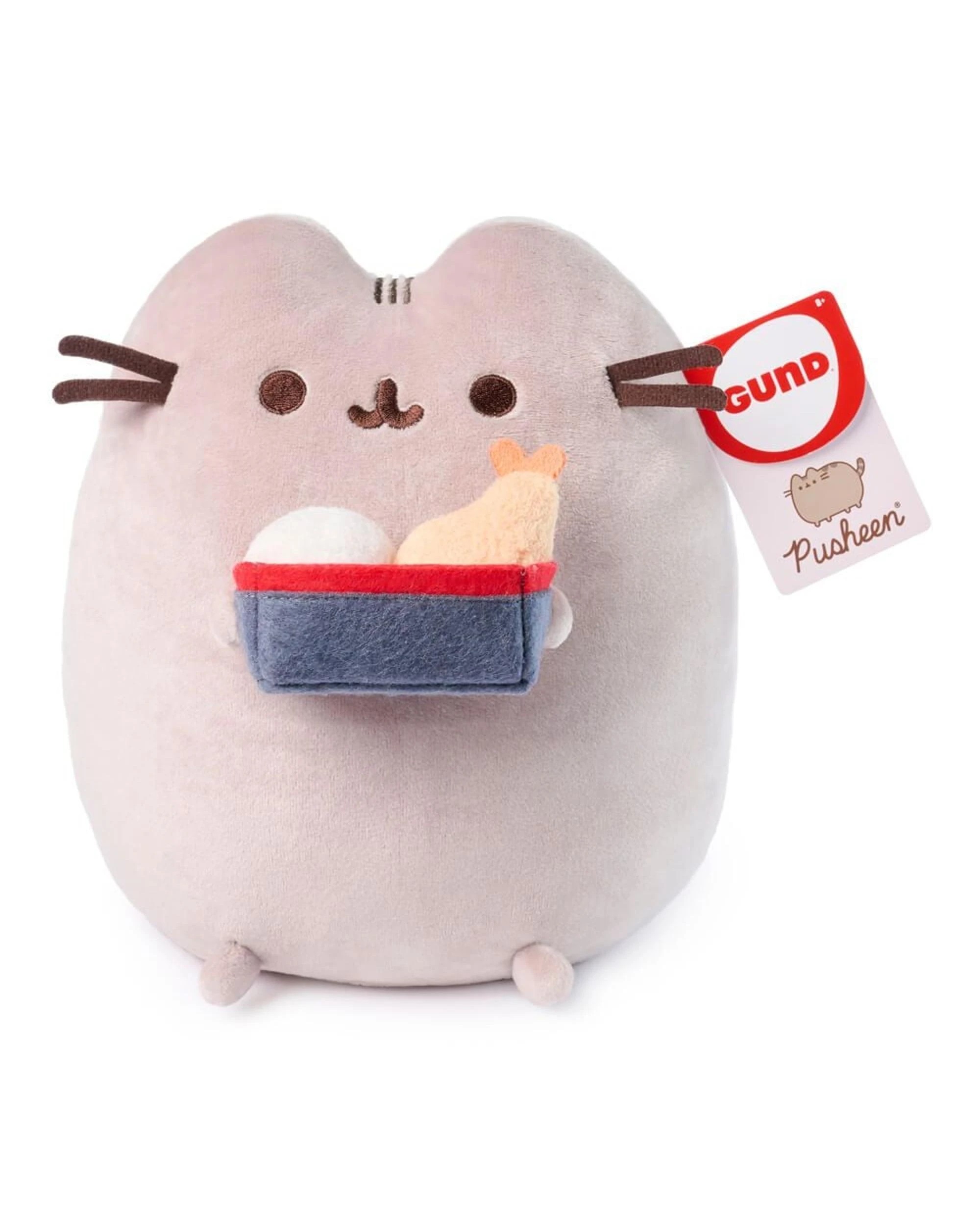 1 Pusheen Snackable Bento Box 24cm Plush, 1 of 8