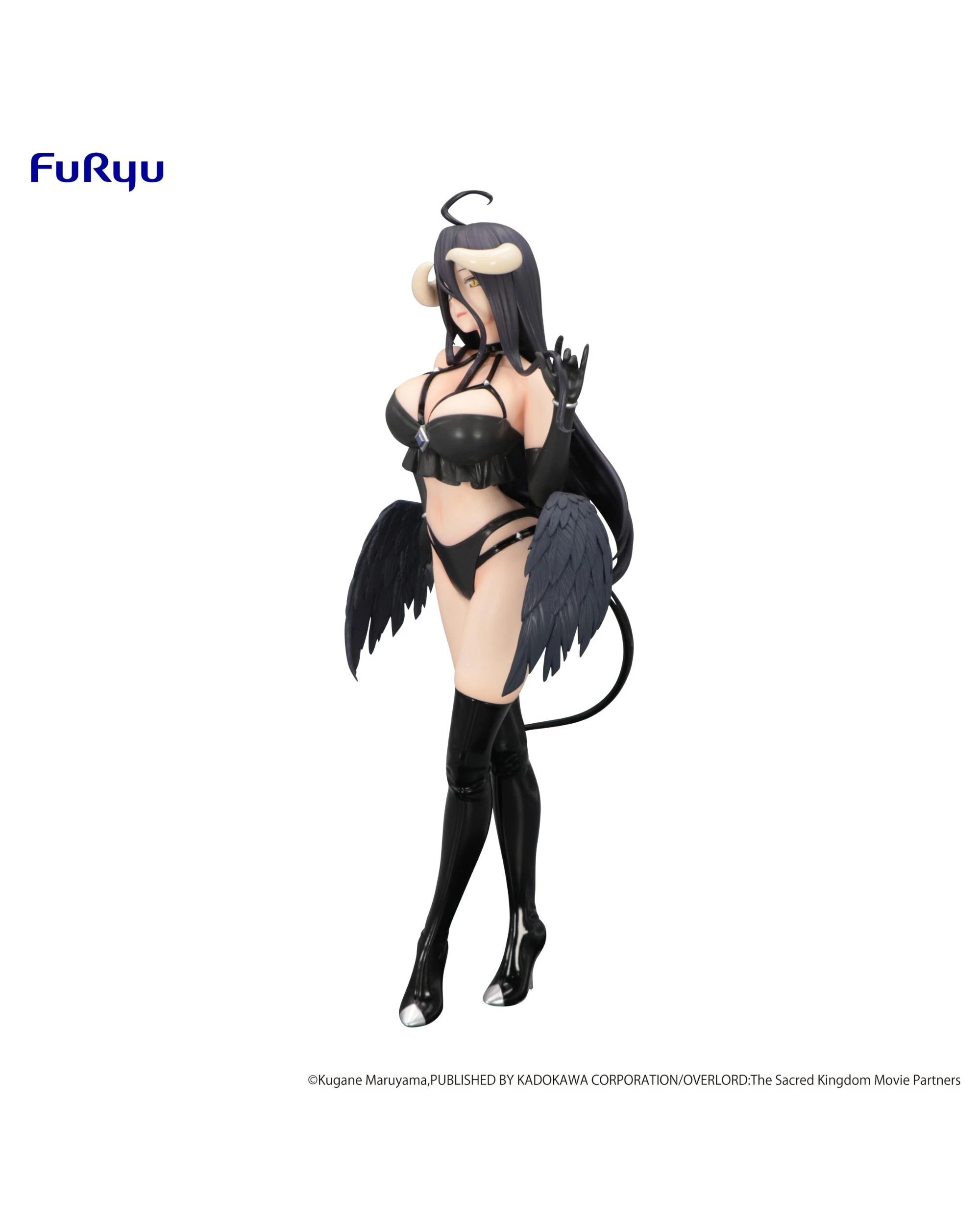 2 FuRyu Overlord Albedo BiCute Dark Figure, 2 of 10
