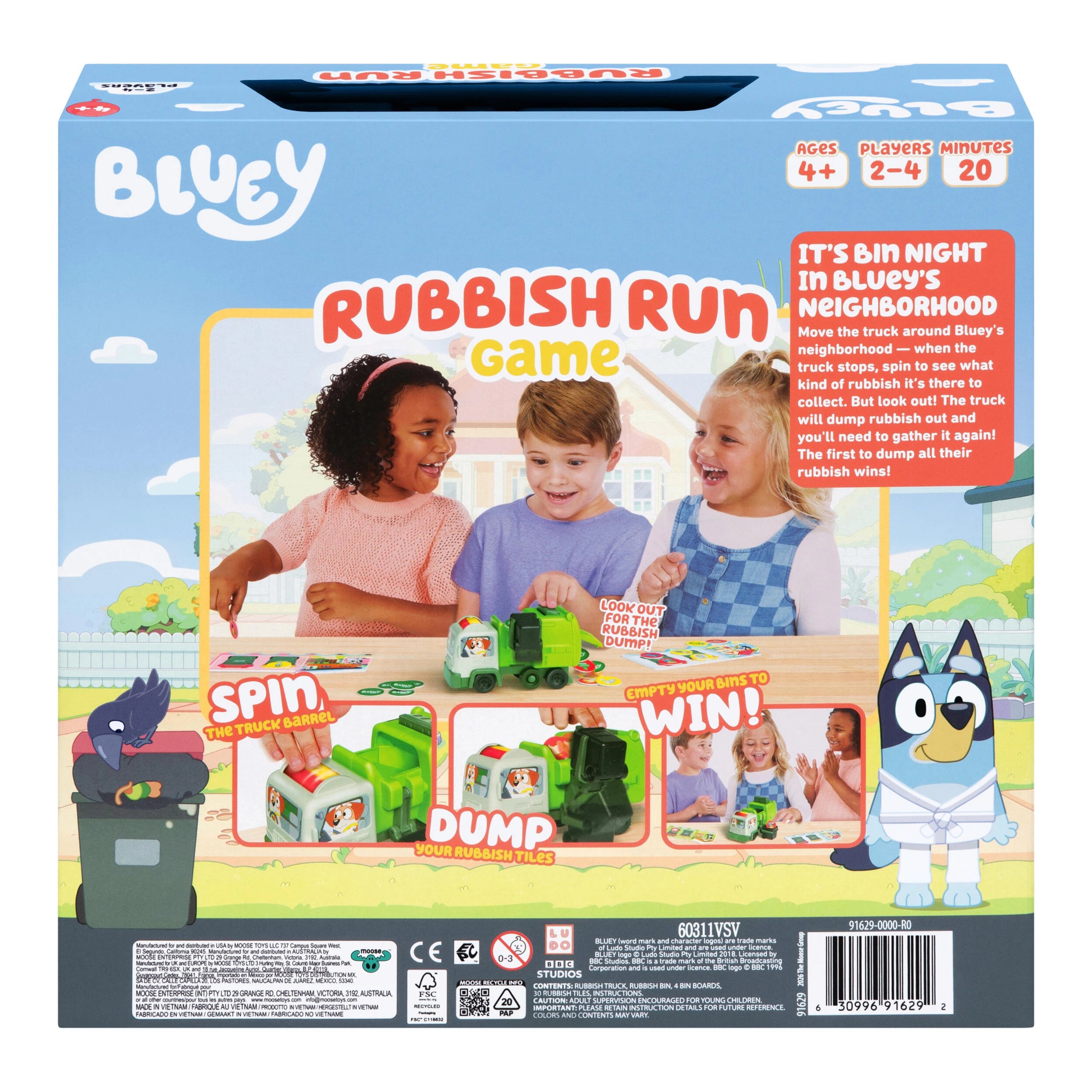 5 Bluey Rubbish Run Game, 5 of 5