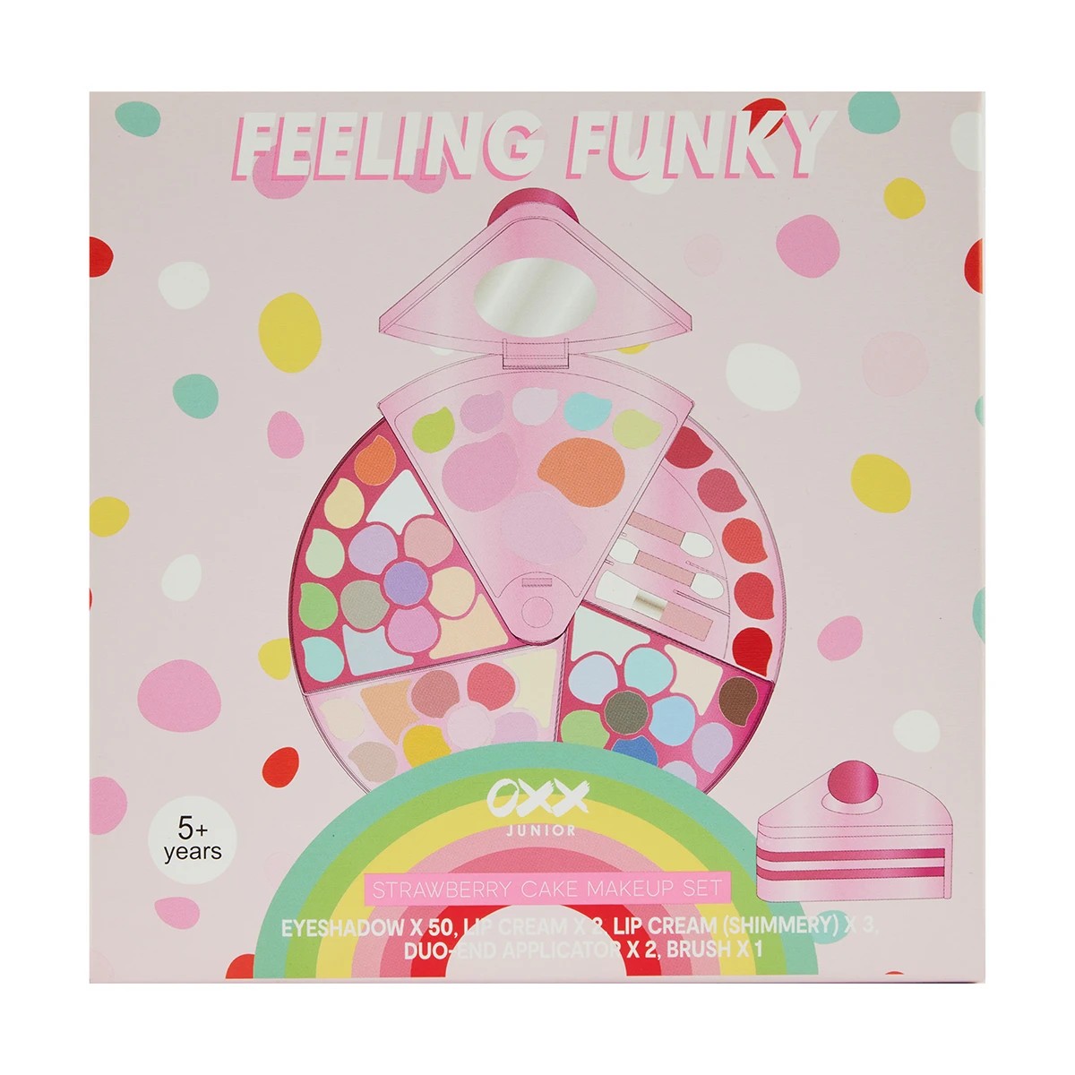 1 OXX Junior Strawberry Cake Makeup Set - Feeling Funky, 1 of 8