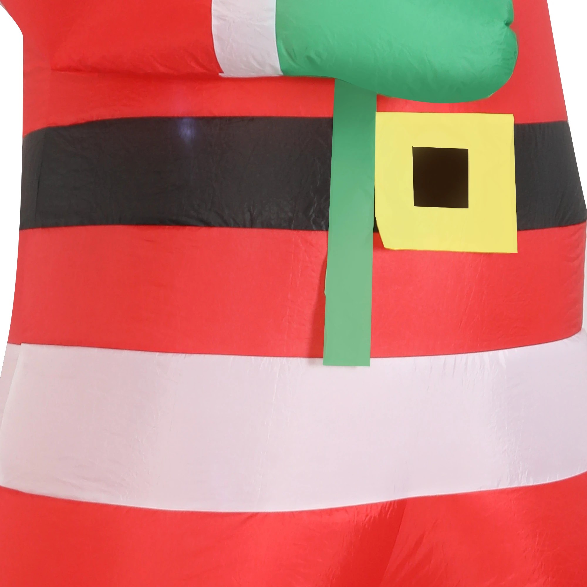 6 Santaco 2.4m Inflatable Christmas Santa Clauss LED Light Xmas Gift Outdoor Decor, 6 of 9
