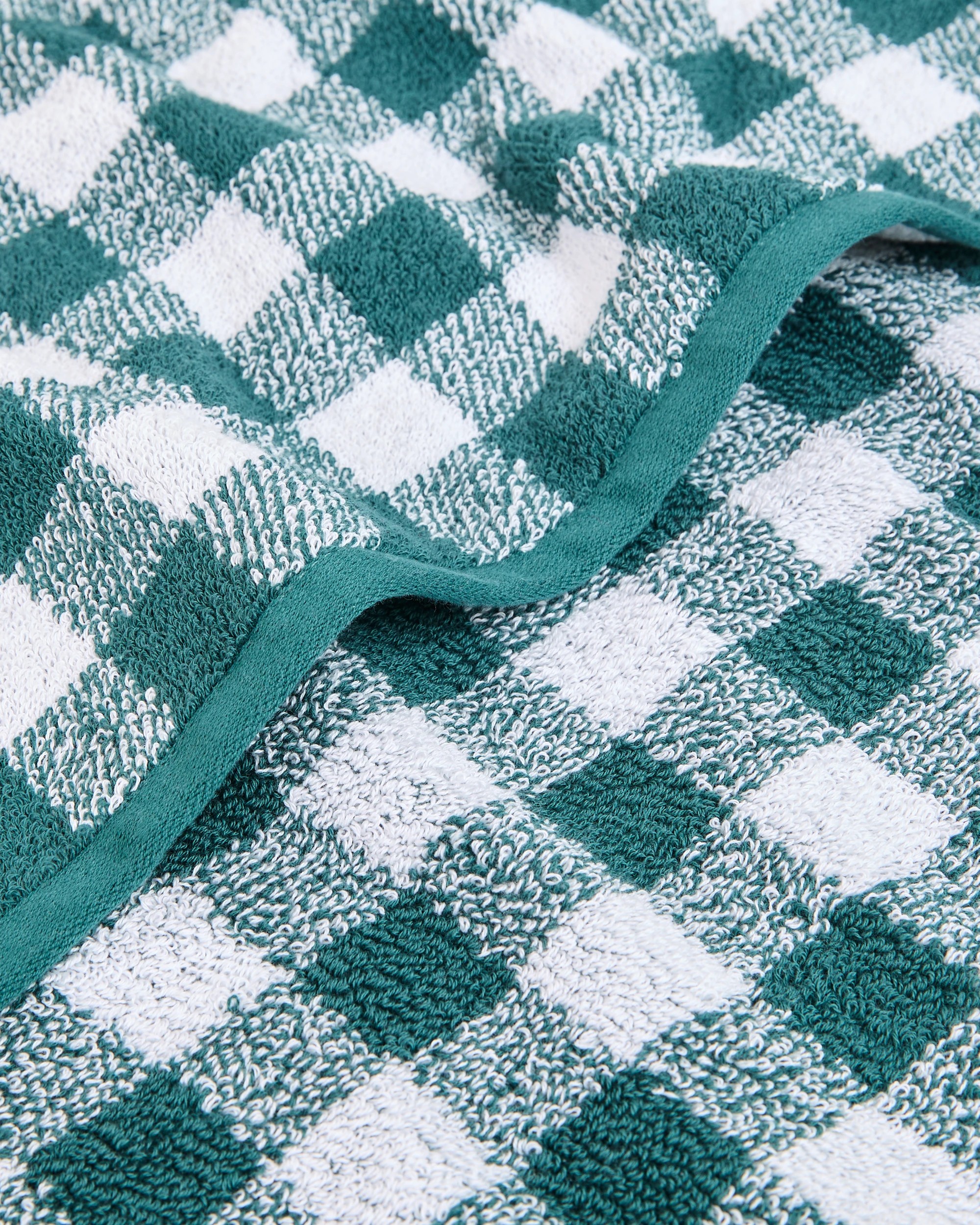 4 Target Georgie Australian Cotton Gingham Hand Towel
 - Green, 4 of 4