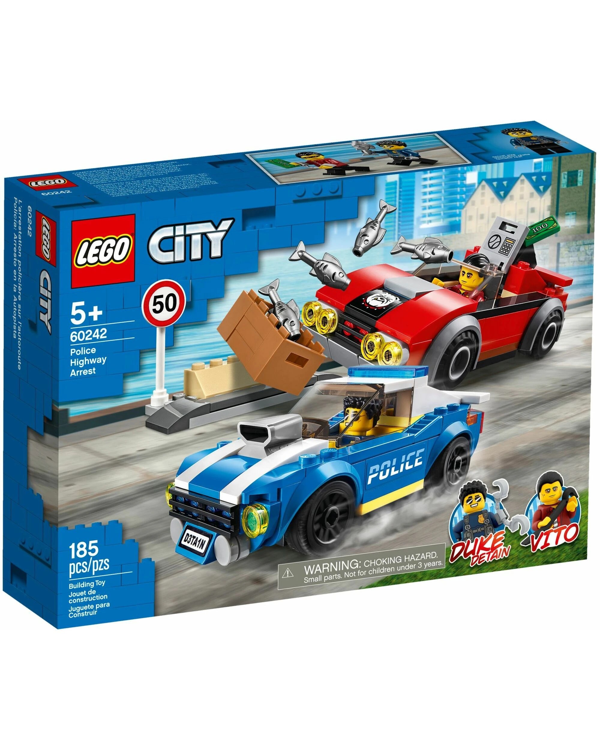 1 LEGO 60242 Police Car Chase - Duke DeTain vs. Vito, 1 of 4
