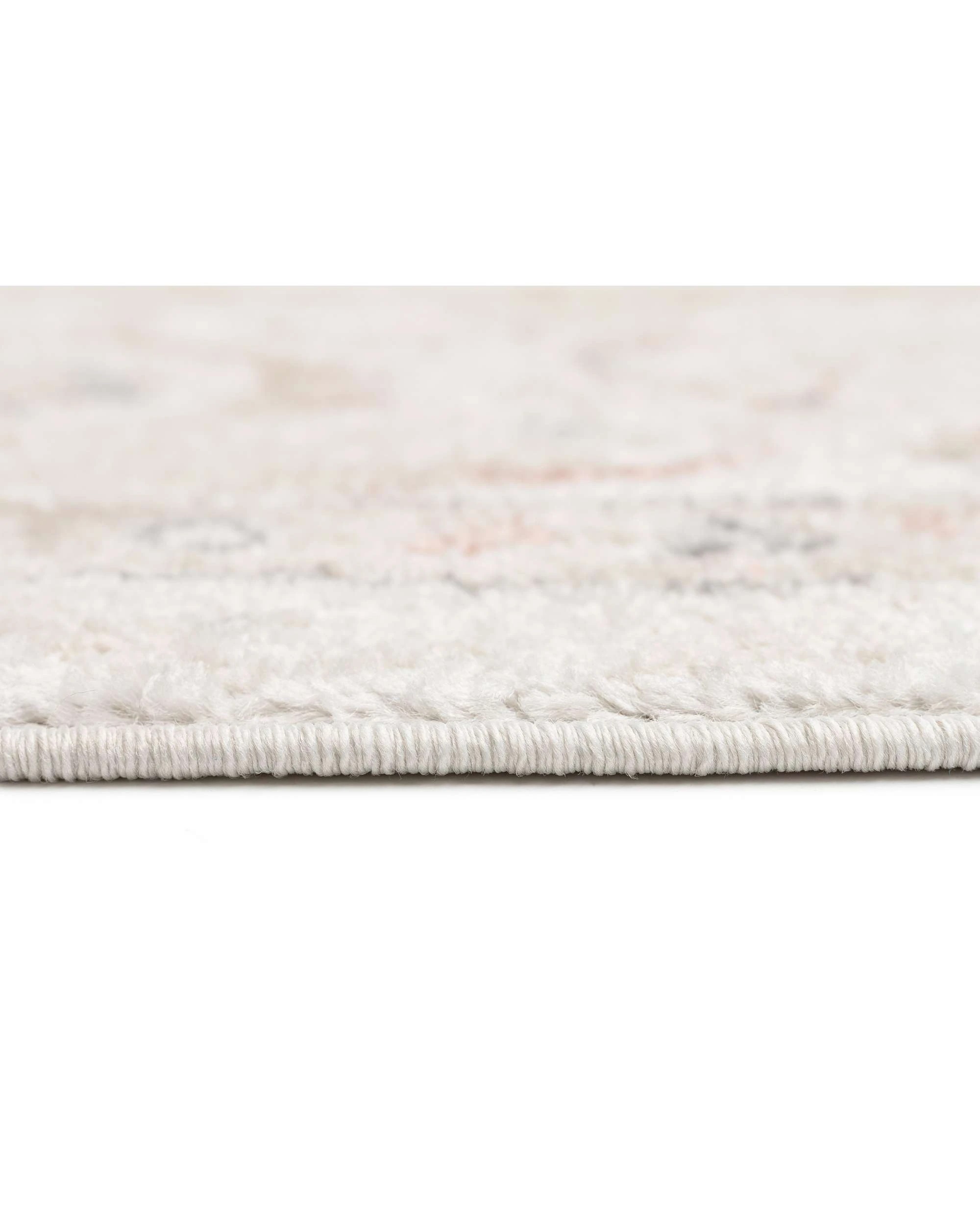 5 Loopsie Seymour Traditional Floral Round Rug-160cm x 160cm - White, 5 of 5
