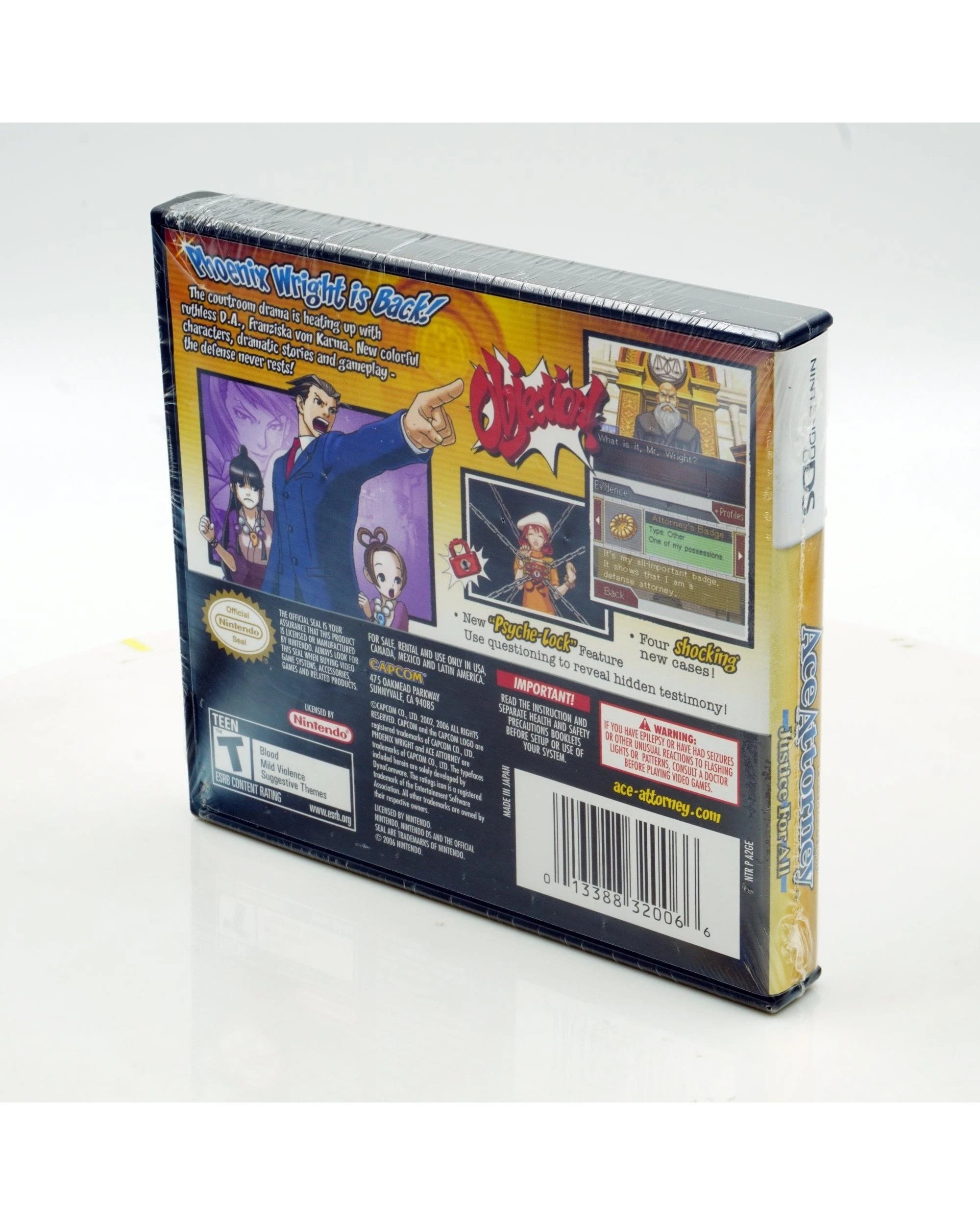 7 Phoenix Wright Ace Attorney: Justice for All - DS, 7 of 8