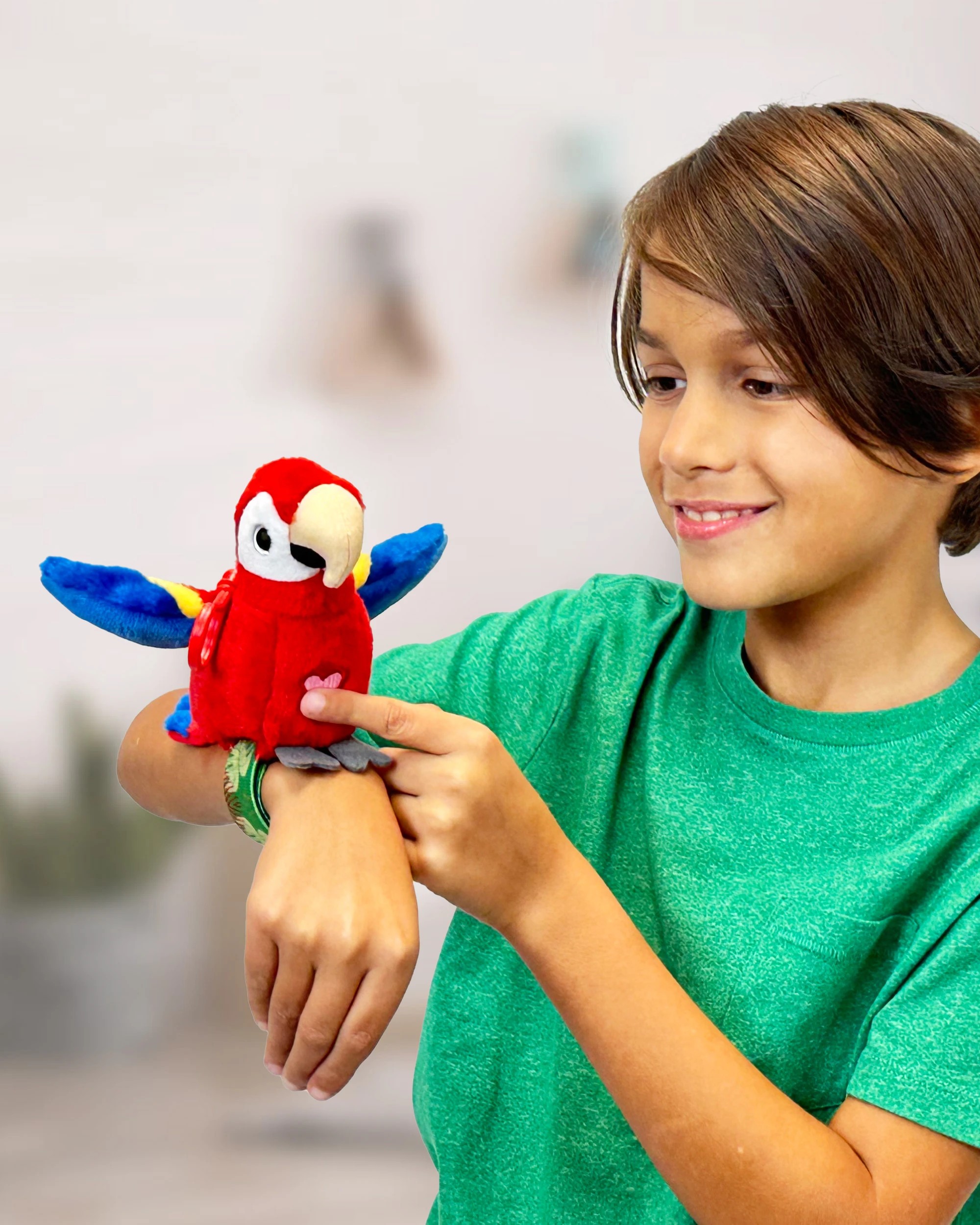 2 Global Shop Direct Happy Yappers Red Parrot and Oriole Adorable Bird Duos That Sing Flap Their Wings and Talk, 2 of 7