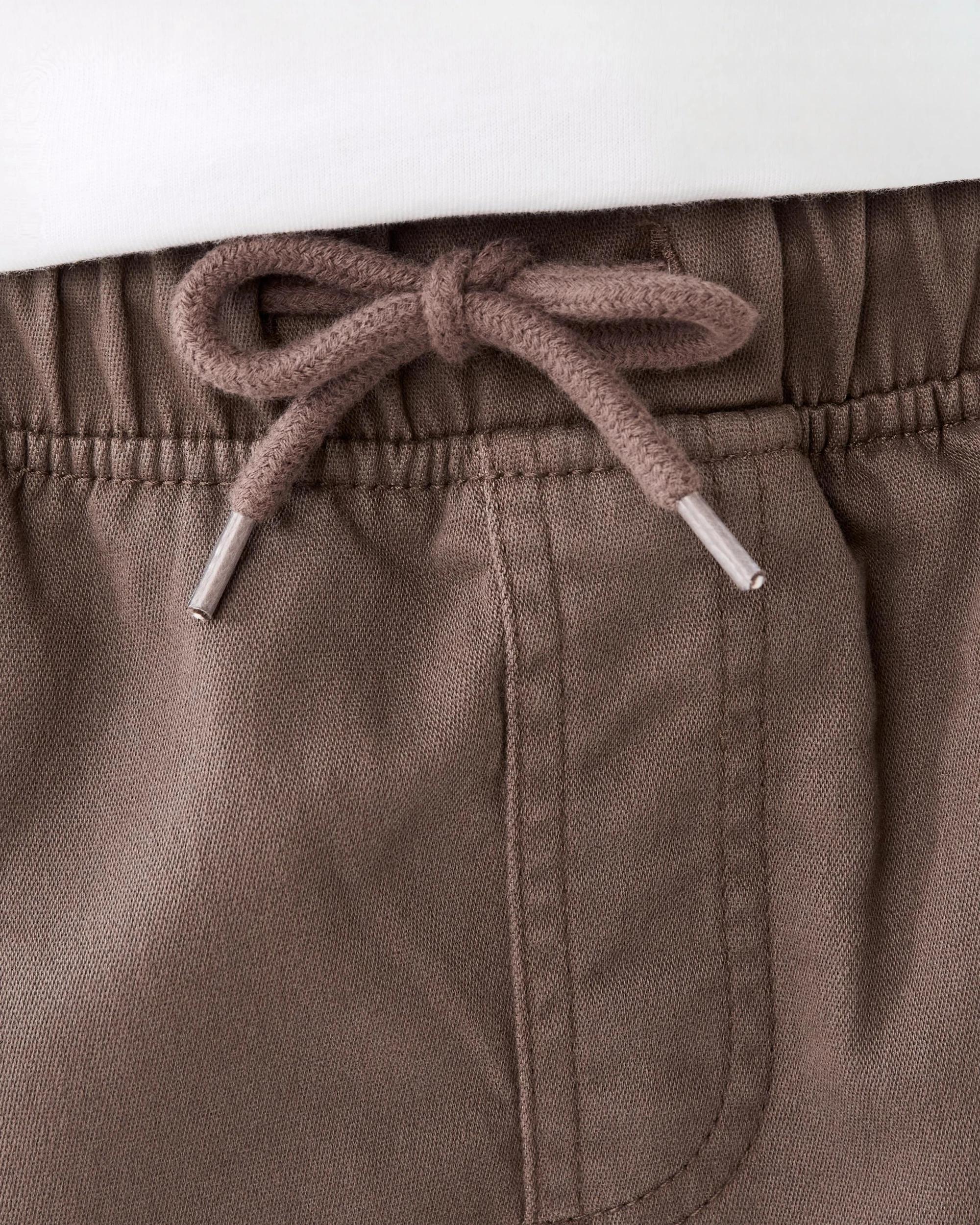 3 Pull‑on Comfort Shorts Brn Coffee, 3 of 7