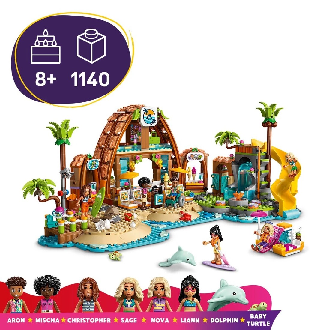 10 LEGO Friends Family Holiday Beach Resort 42673, 10 of 11