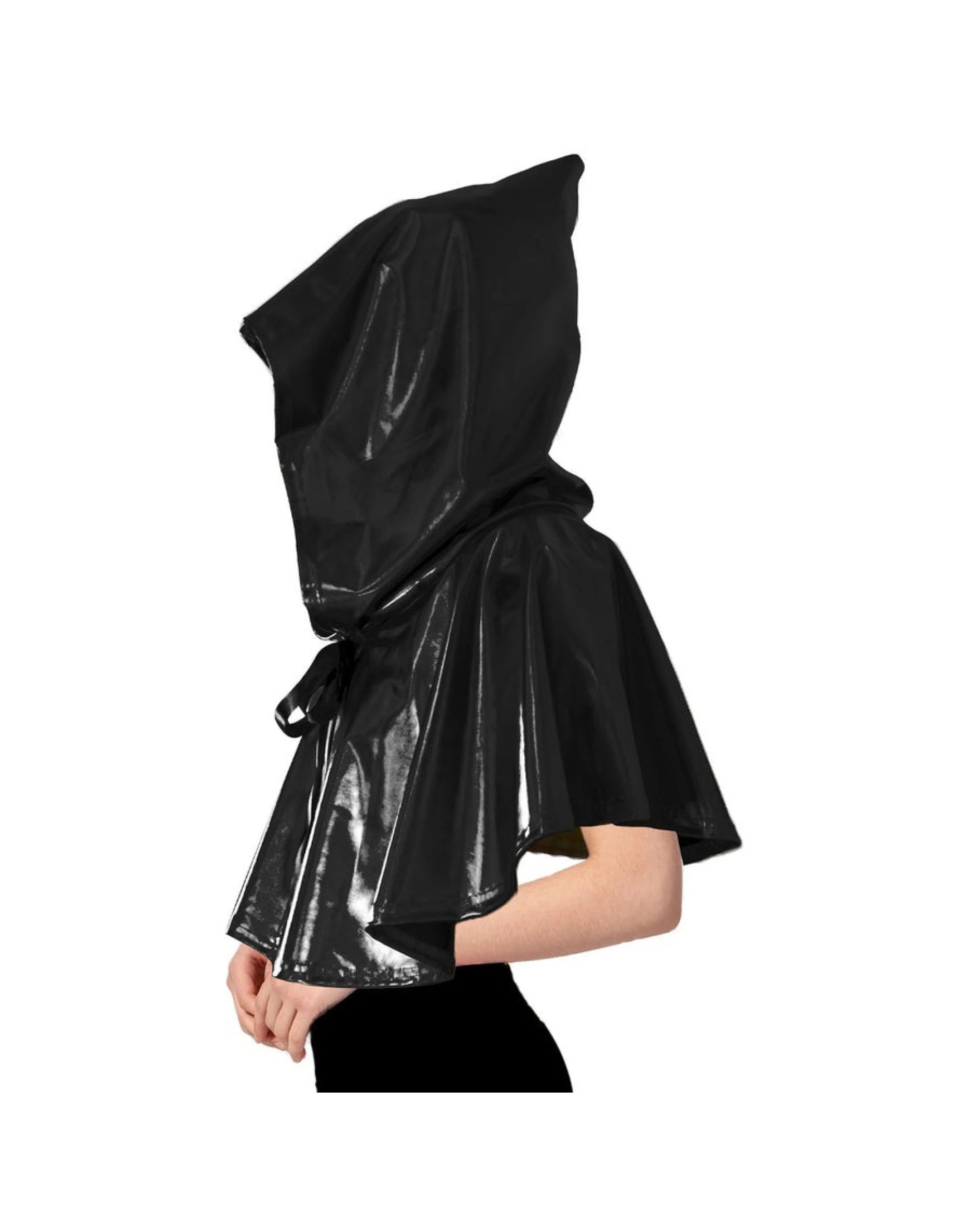 2 BR Costumes Iridescent Metallic Mini Hooded Cape Halloween Costume, 2 of 2